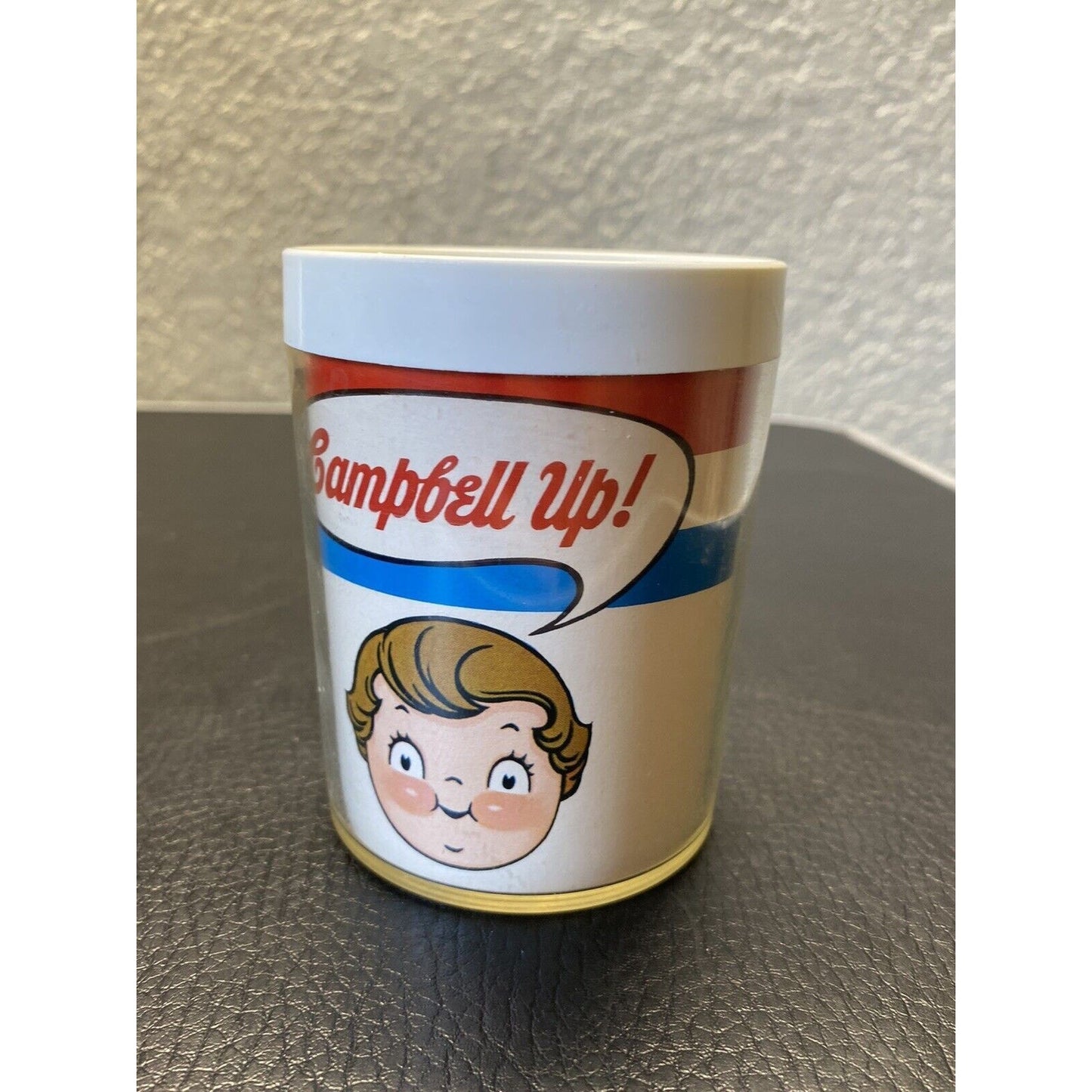 Vintage Campbell Up Plastic Cup Soup Coffee Cocoa Mug West Bend Thermo-Serv