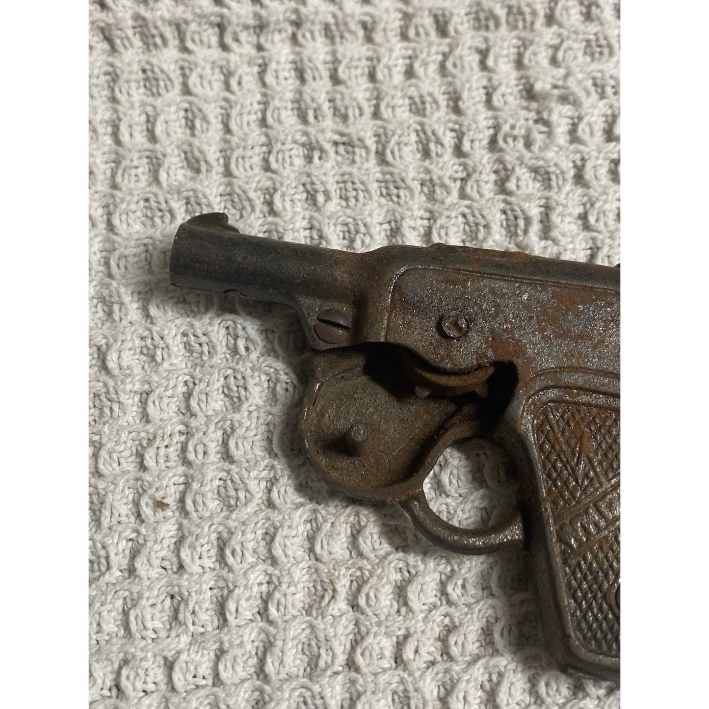 RARE KENTON WHIZZER CRANK TYPE CAP GUN GATLING TYPE TOY GUN PARTS/REPAIR