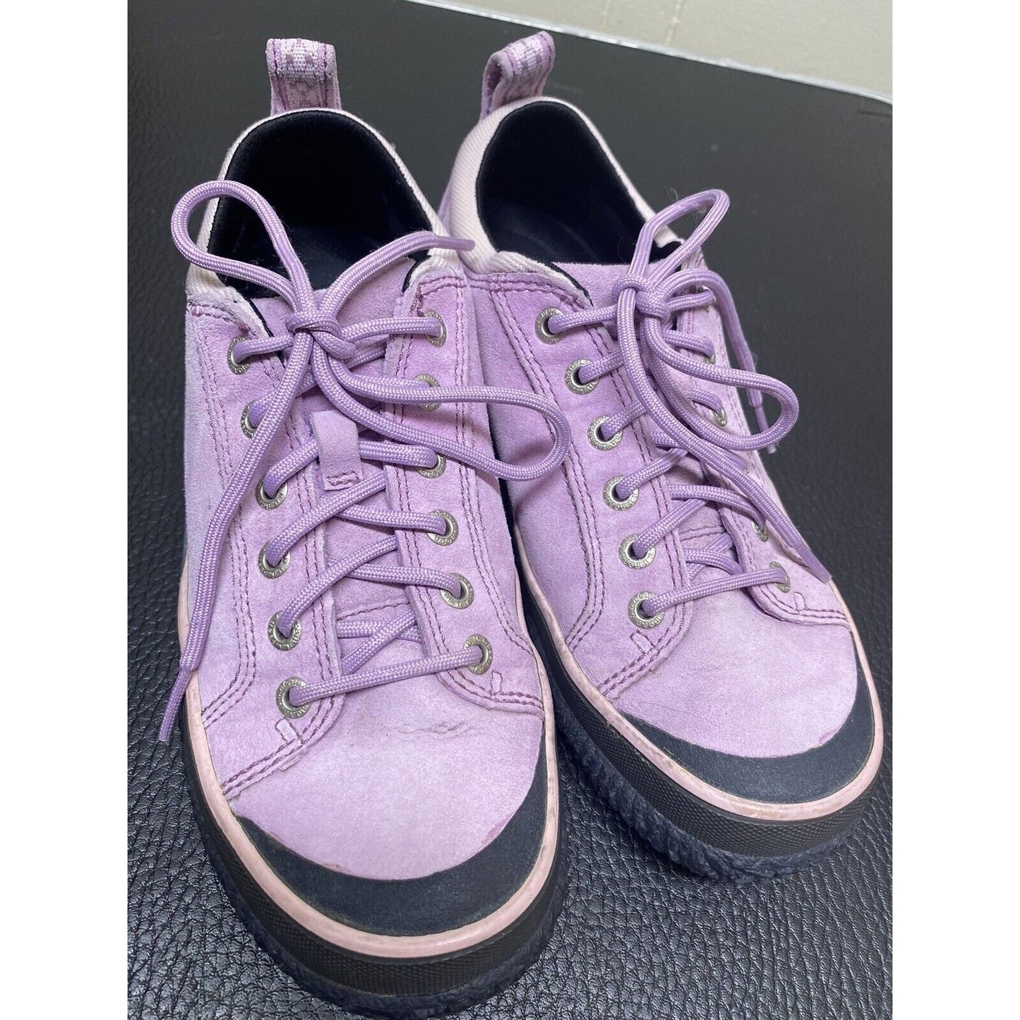 L.L. Bean Lavender Suede Hiking Walking Outdoor Waterproof Boots Women's Sz 5
