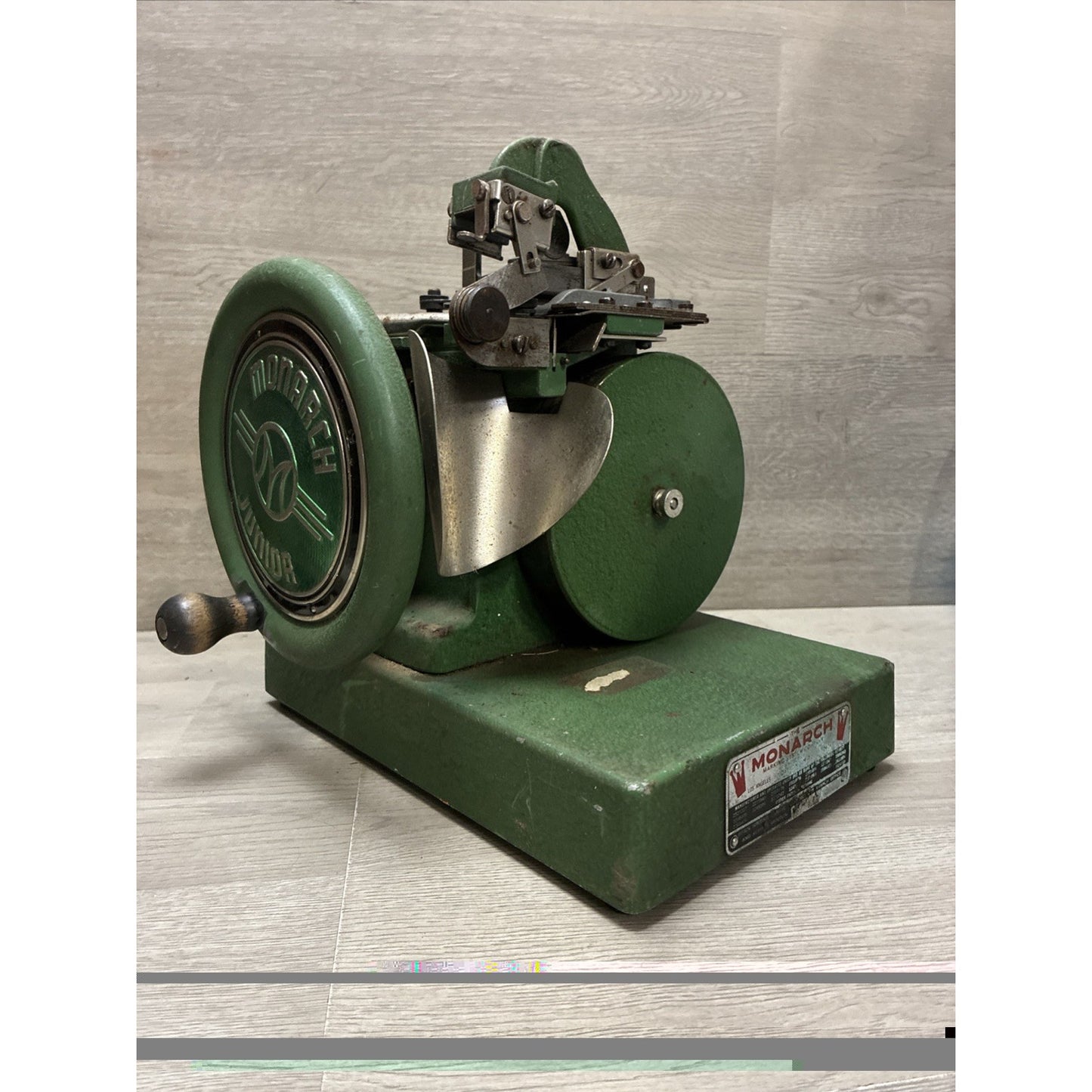 Vintage Monarch Marking System "Junior Monarch" Ticket Pricing Machine