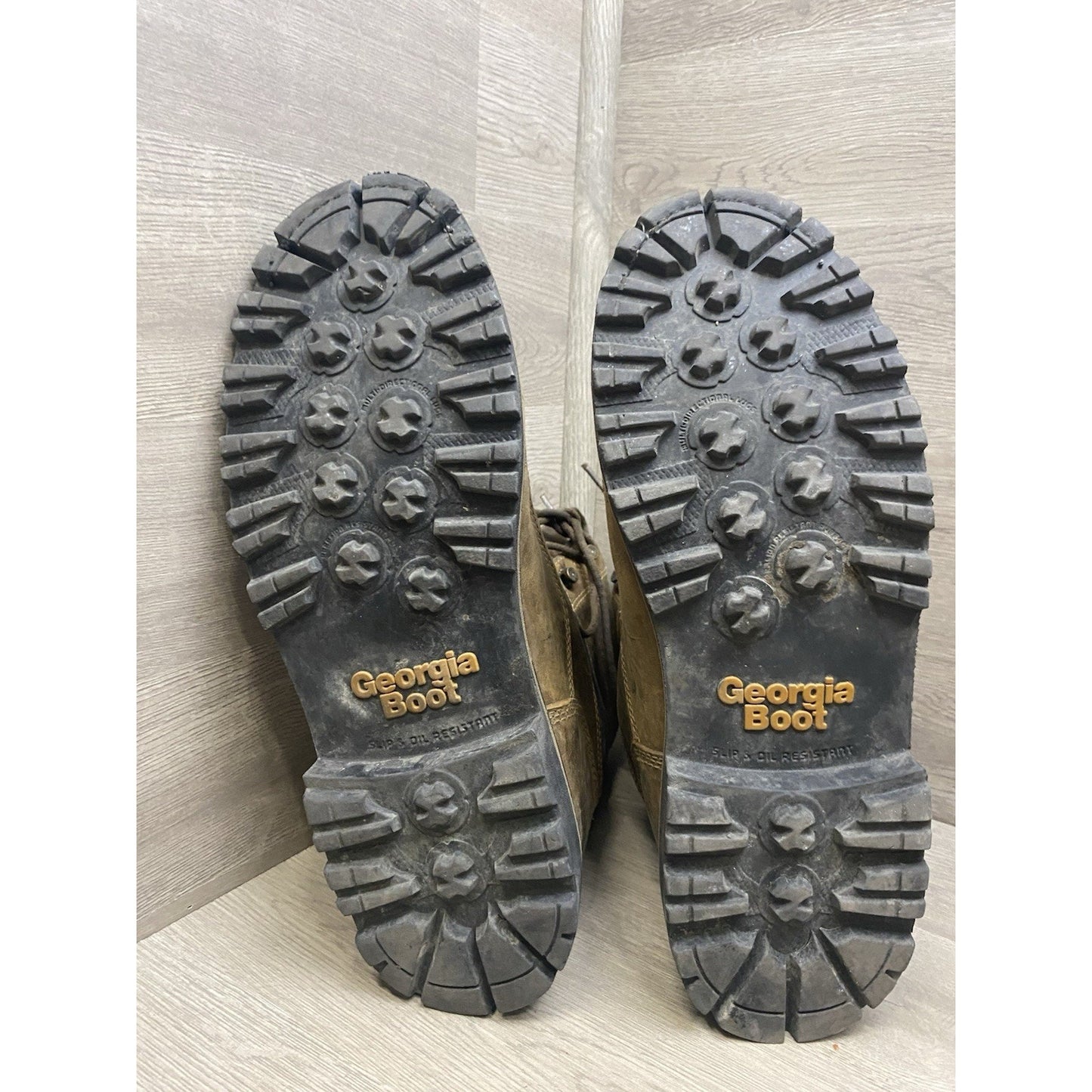 Georgia Boot Logger GB00472 Waterproof Low Heel Leather US Size 10.5 Used