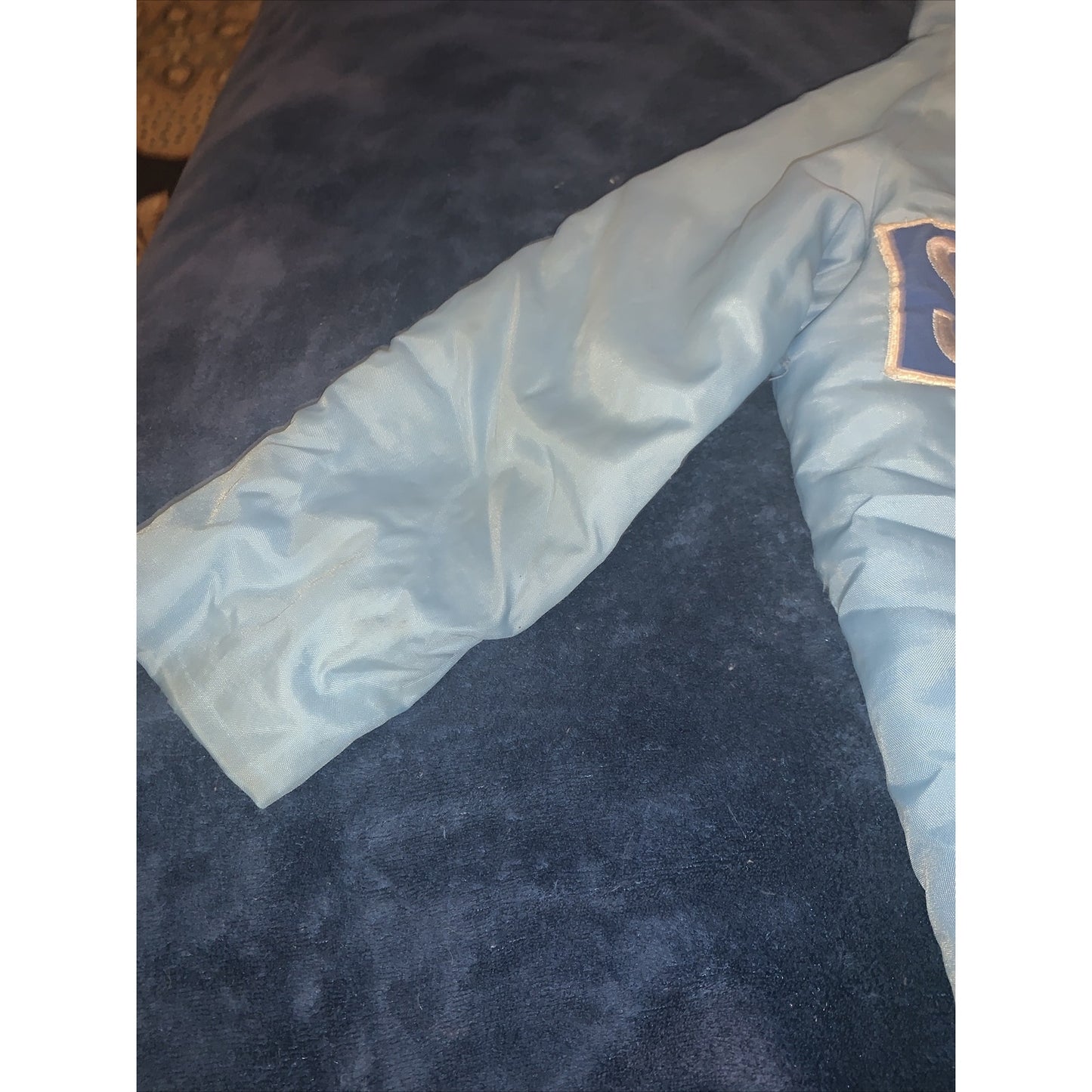 Seahawks Size 8 NFL Girls Childrens Jacket Blue (VMA Floor)