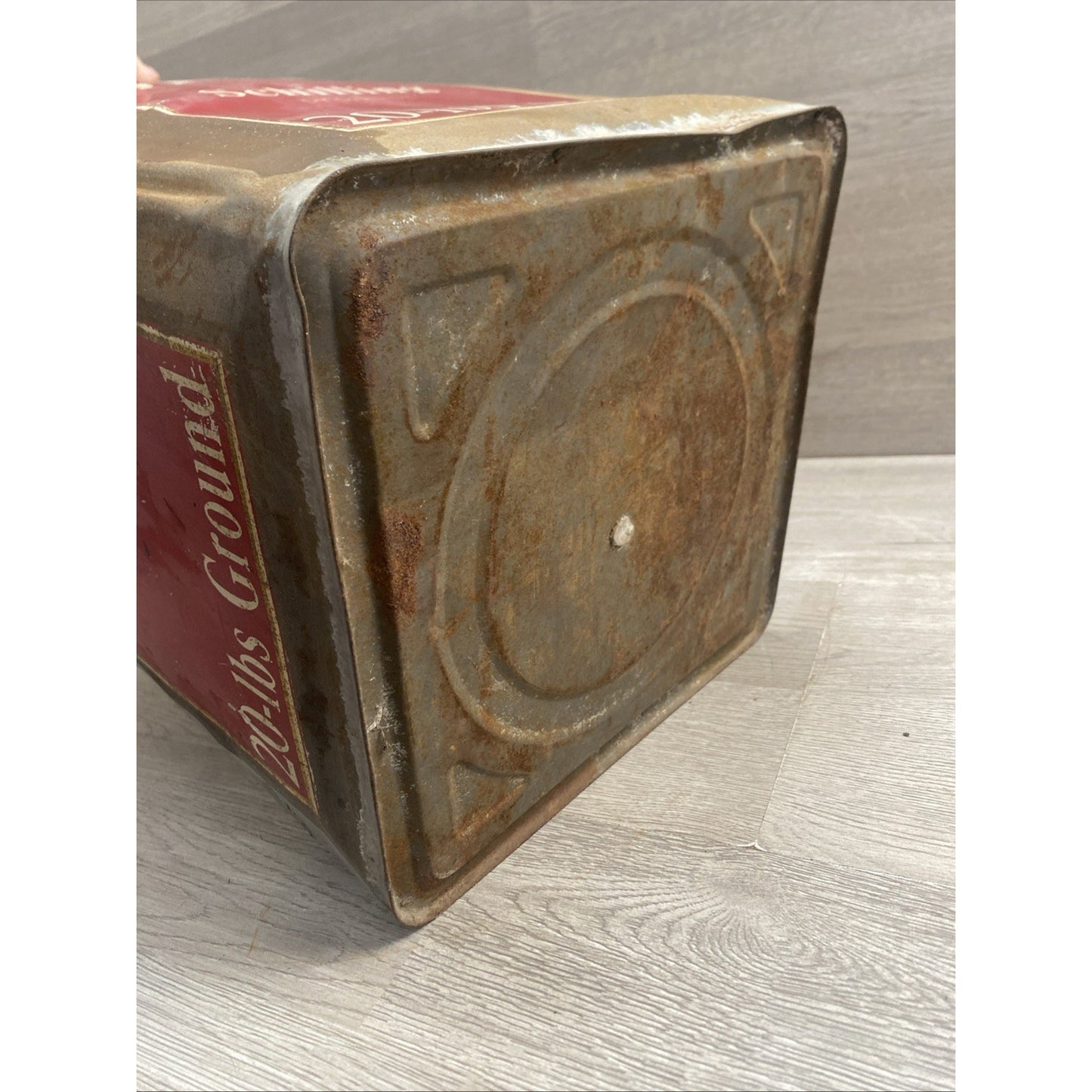 Vintage Schilling Coffee Co. 20-Lbs Can, Baltimore, MD • San Francisco Calif