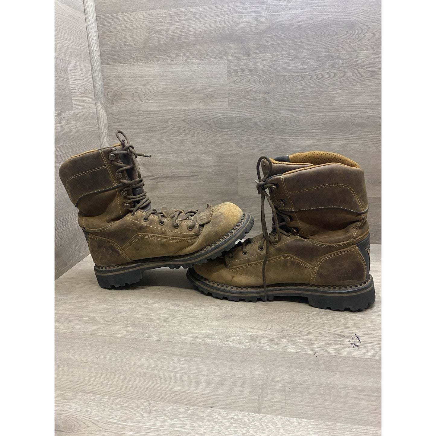 Georgia Boot Logger GB00472 Waterproof Low Heel Leather US Size 10.5 Used
