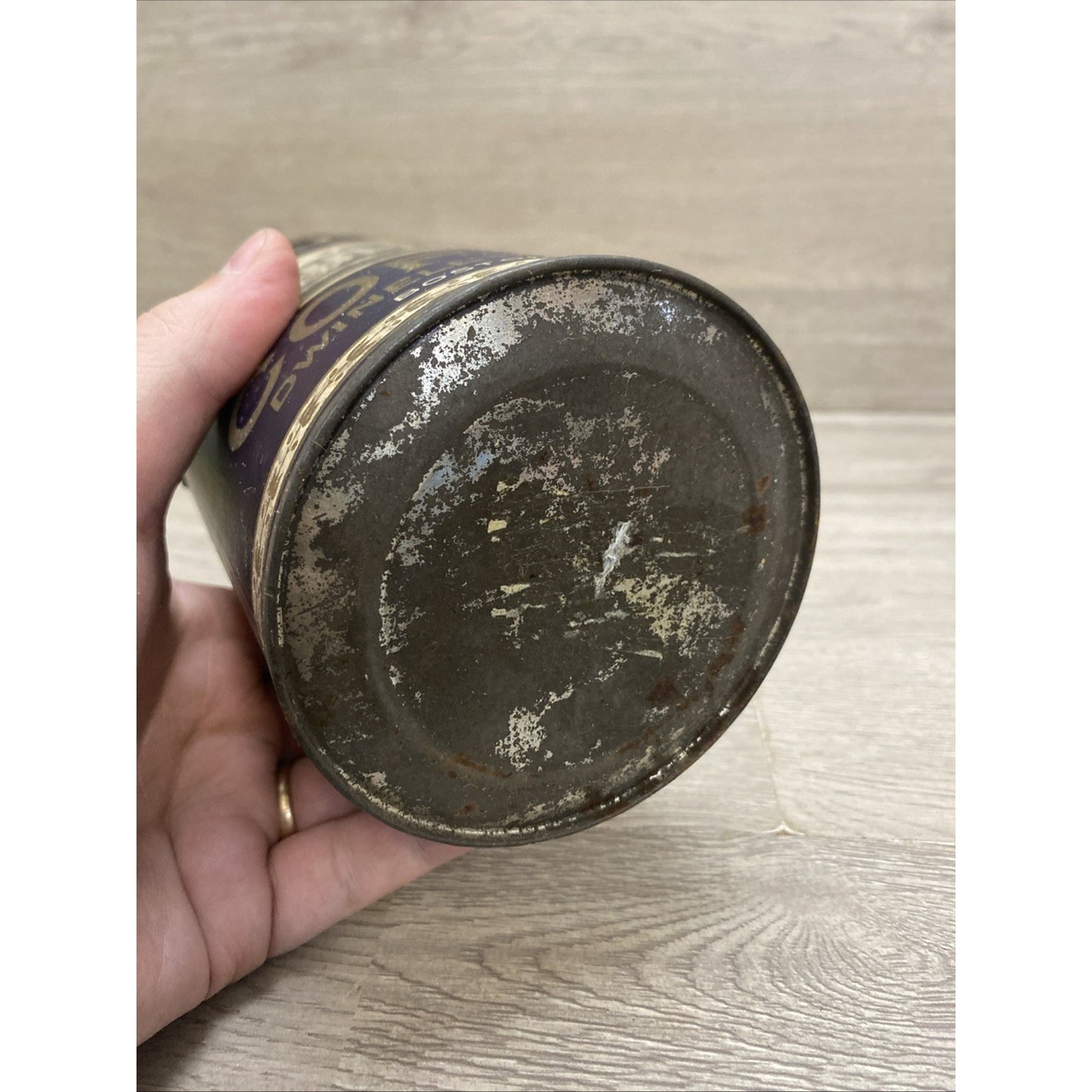 VINTAGE WHITE HOUSE BRAND COFFEE EMPTY 1LB TIN CAN DWINELL WRIGHT CO