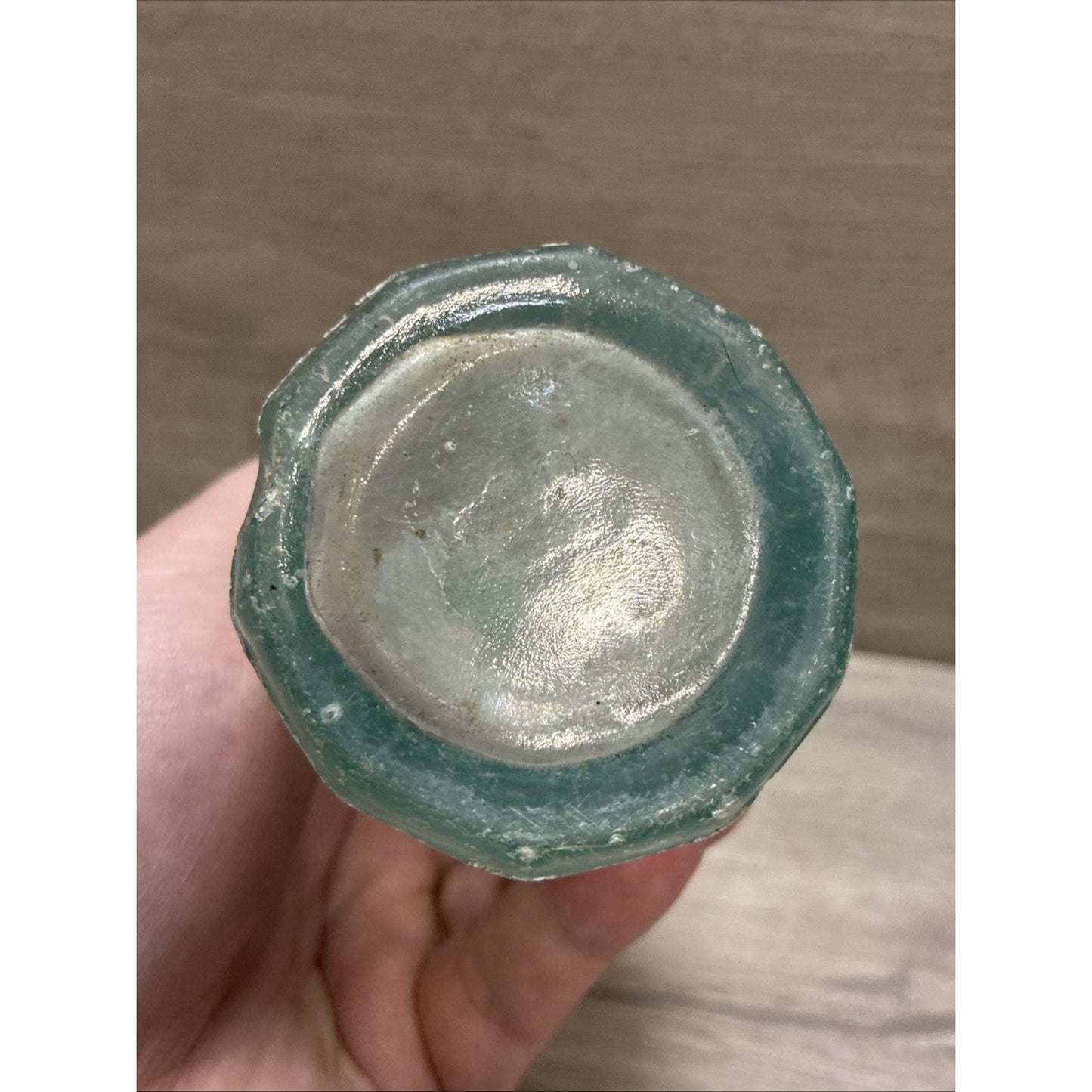 Antique Keenan Mfg Co Butte Montana Bottle Paneled 7.25” As Found! Blob Top