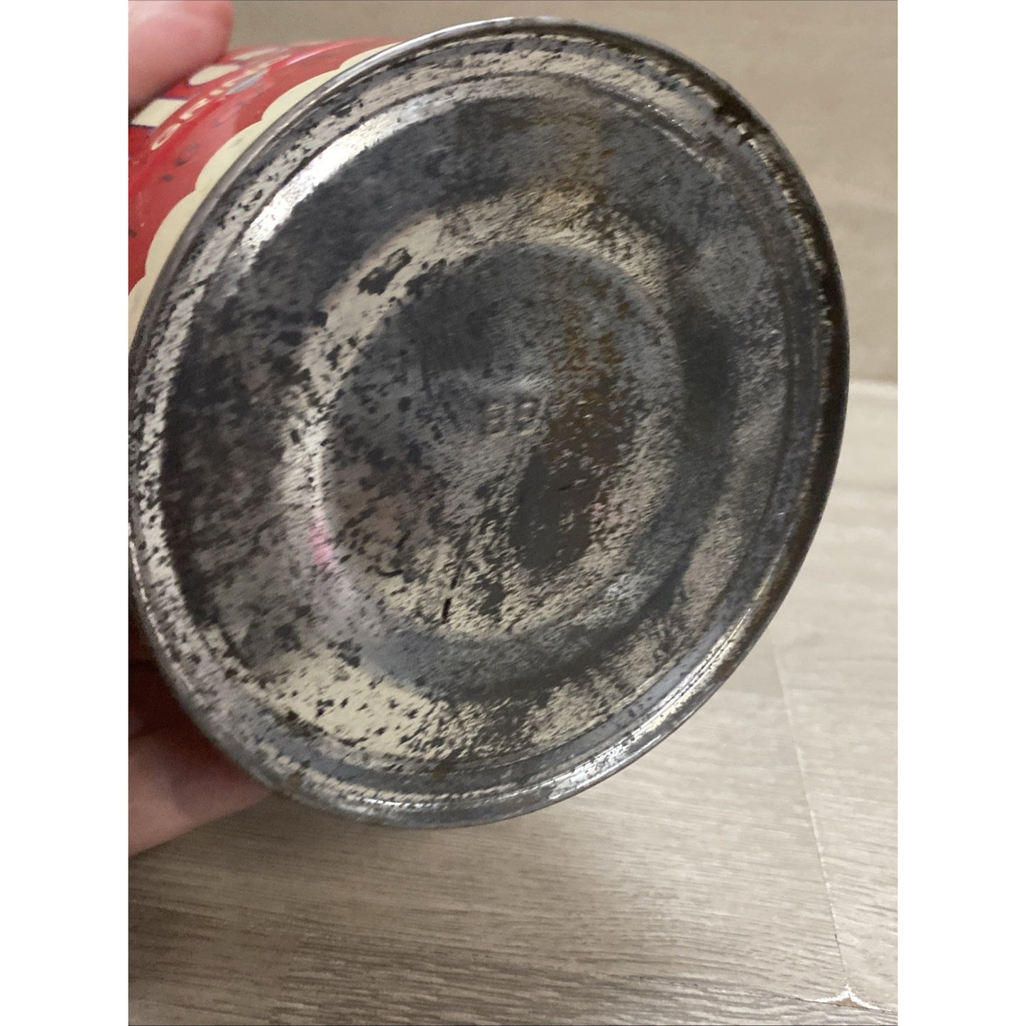 Vintage Rosauers Coffee Drip Grind Metal Advertising Can 1lb No Lid Spokane WA