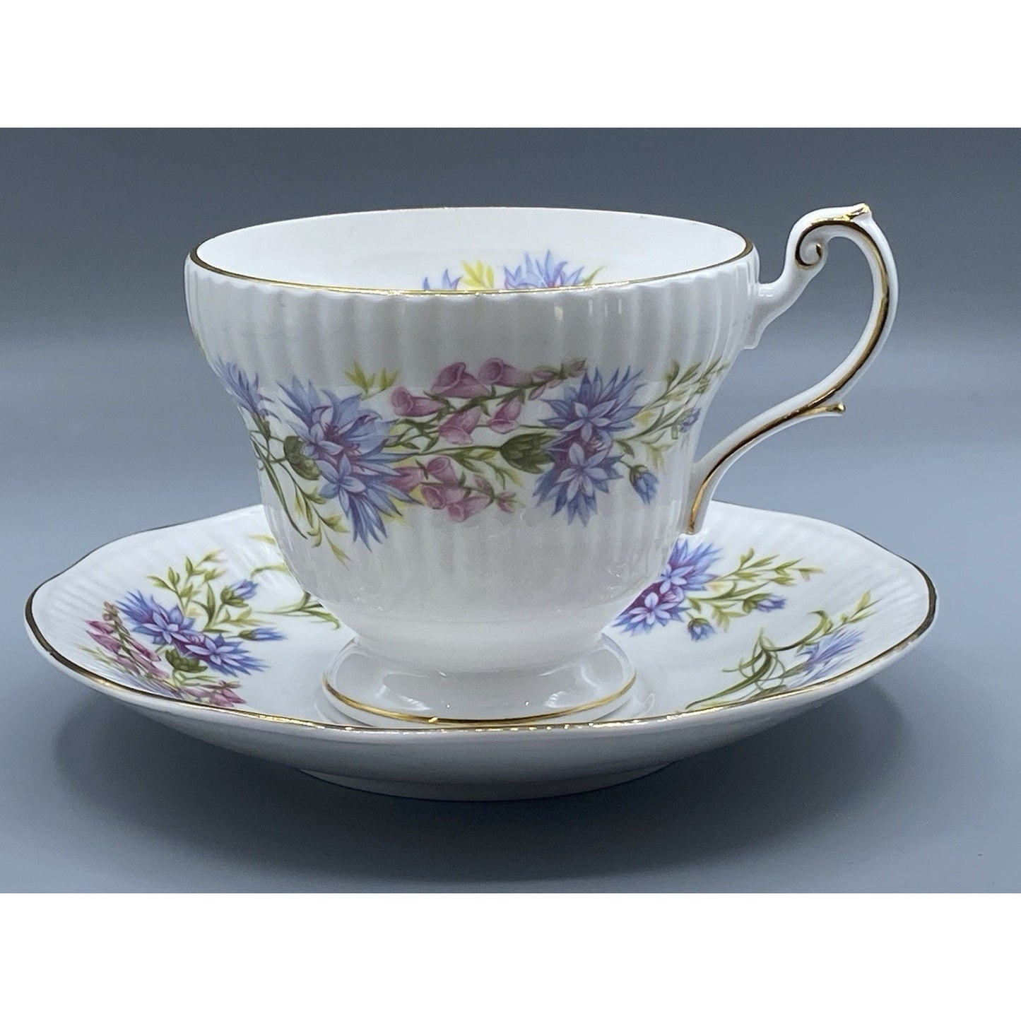Rosinas Queens Wild Flowers Teacup & Saucer Set
