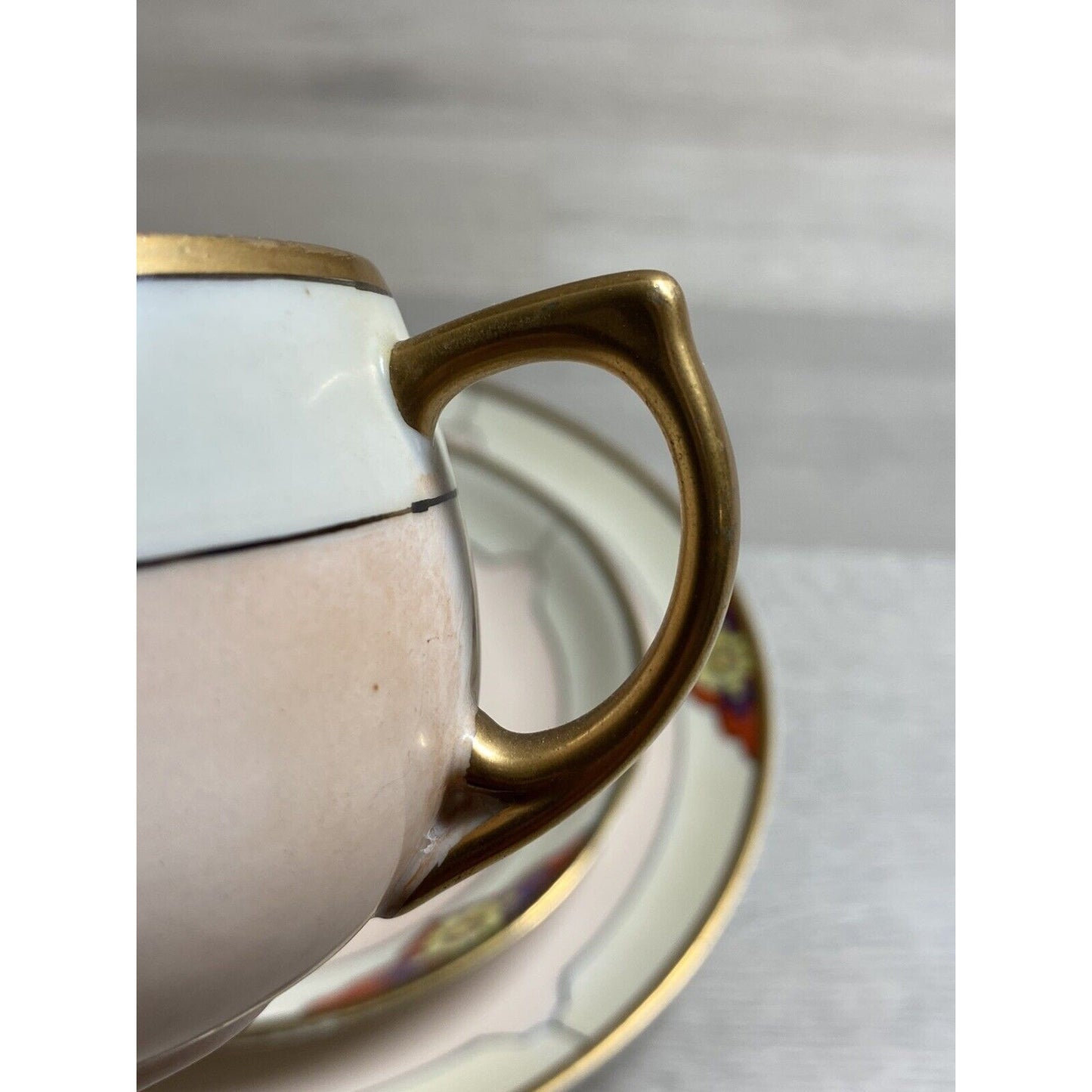 3pc Seito Studios Teacup Saucer & Plate Set HTF