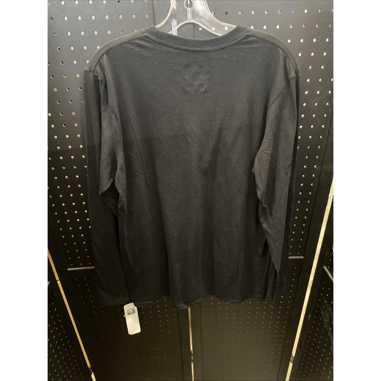 NFL Team Apparel Seattle Seahawks black / silver long sleeve shirt Size Medium