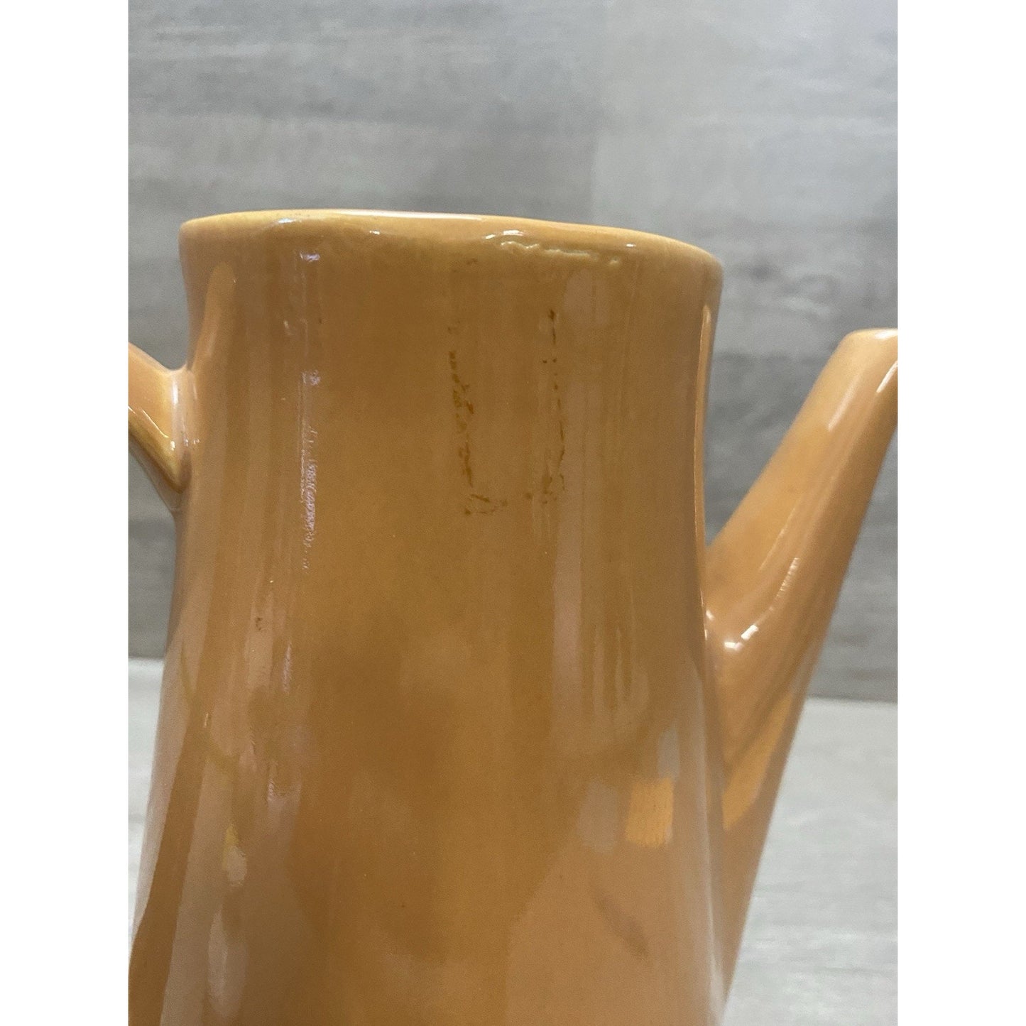 Vintage USA Pottery Cameron Clay Product Coffee Pot MCM