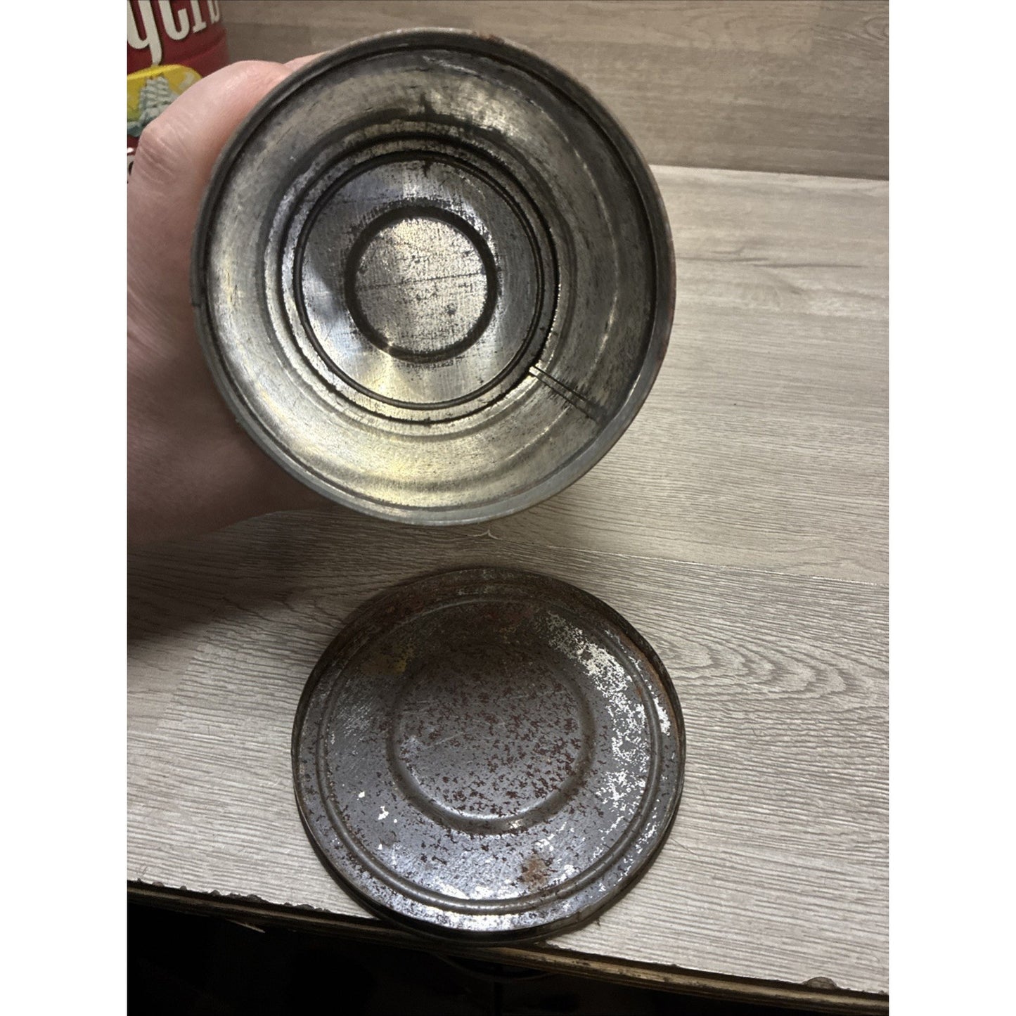 VINTAGE NASH`S TOASTED COFFEE CAN 2 POUNDS 2LB TIN W: LID VACUUM PACKED