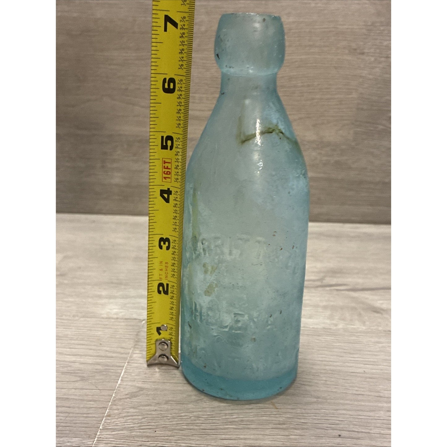 1880S HELENA MONTANA MT (Merrit & CO) WESTERN BLOB TOP SODA BOTTLE, EARLY