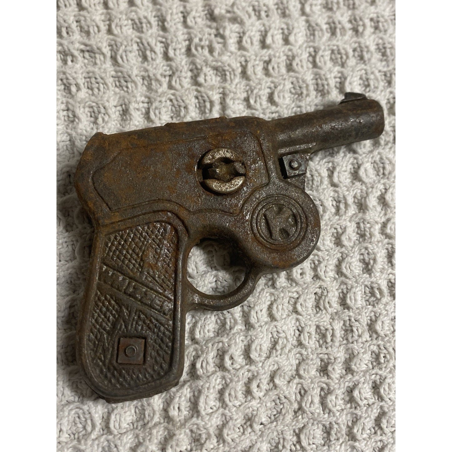RARE KENTON WHIZZER CRANK TYPE CAP GUN GATLING TYPE TOY GUN PARTS/REPAIR