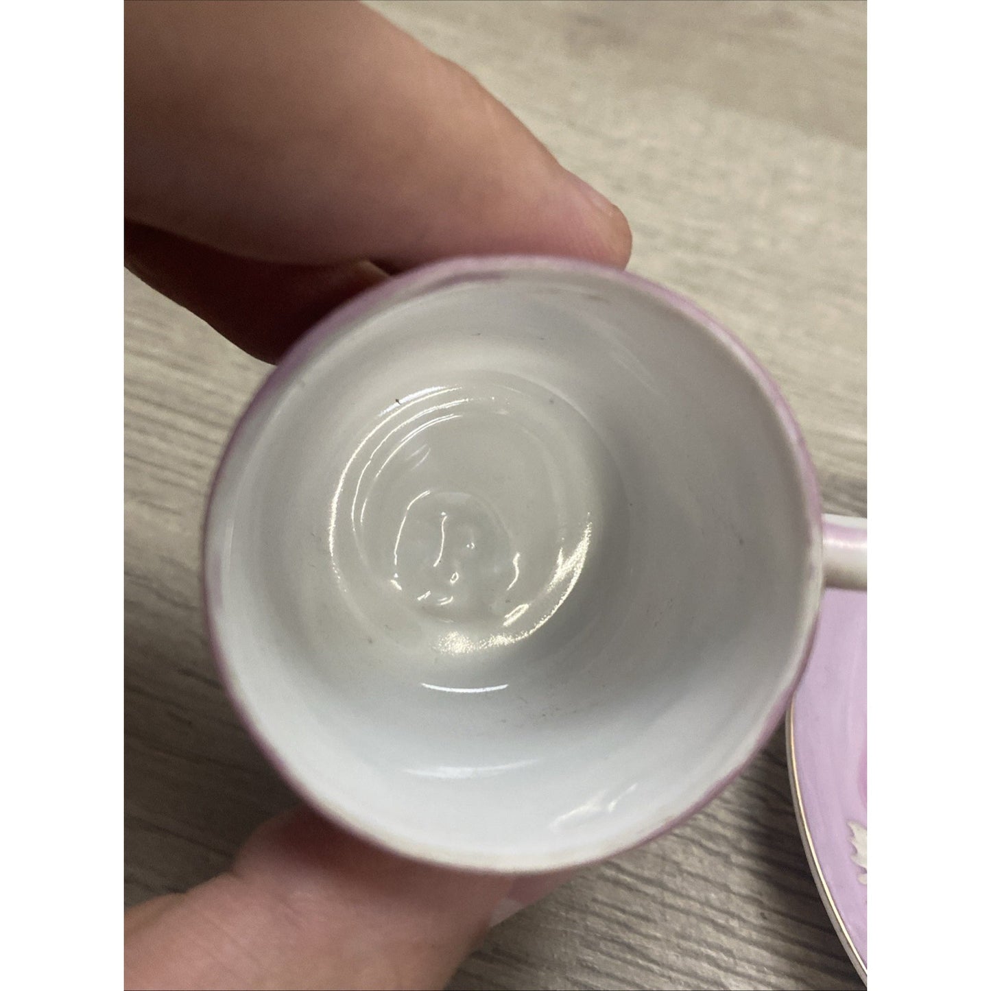 Vintage Dragon Ware Moriage Teacup Tea Cup & Saucer Souvenir WASHINGTON DC