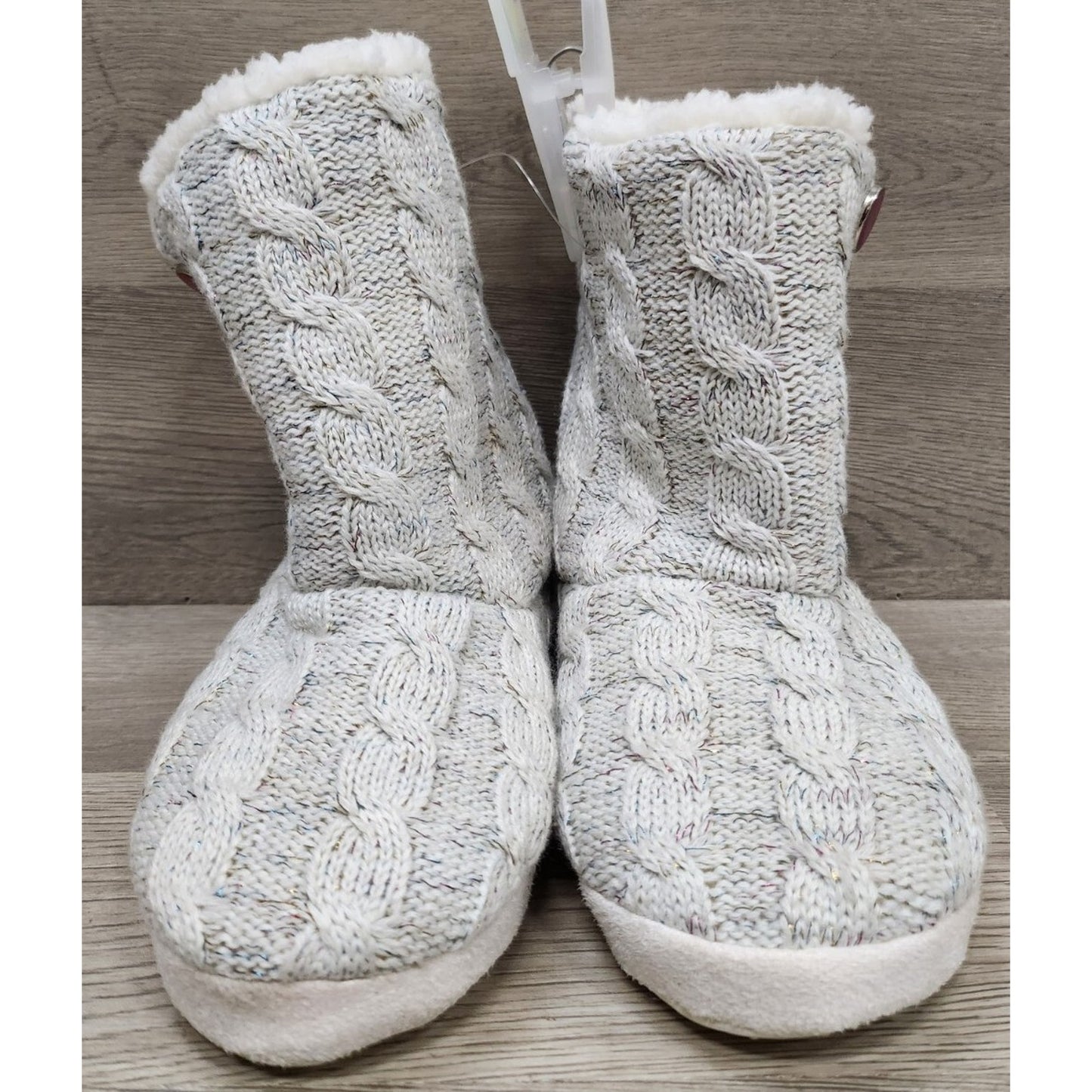 Capelli Kids Light Grey Faux Fur Boots