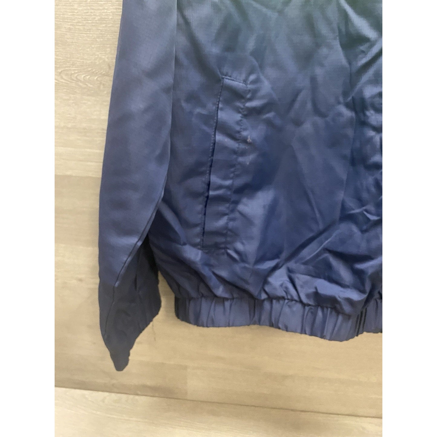 NFL Seahawks Nylon Pullover Rain Coat Long Sleeve SZ LG