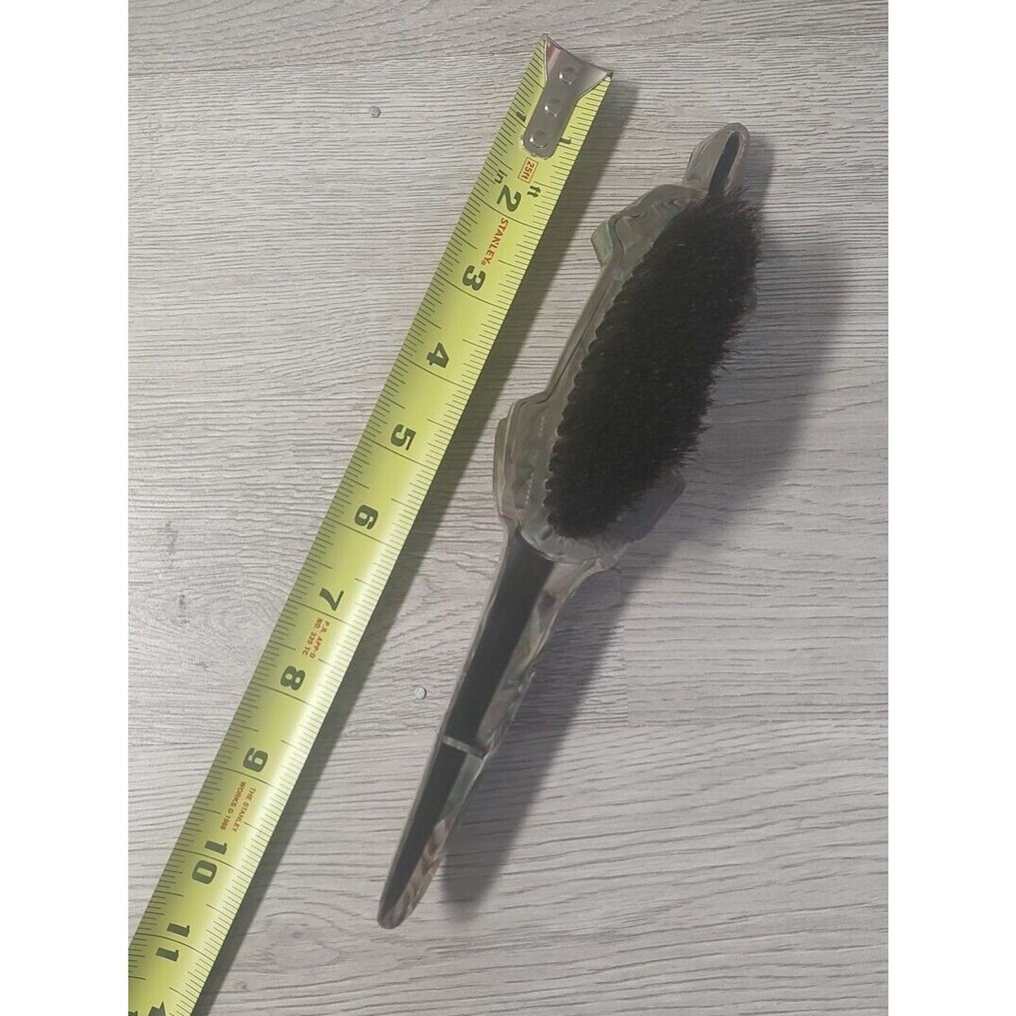 Unique Vintage English Lizard Themed Plastic Hair Brush Made In England