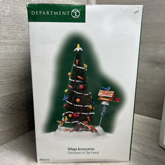 Department 56 Village Accessories "Christmas in the Forest #56.53178