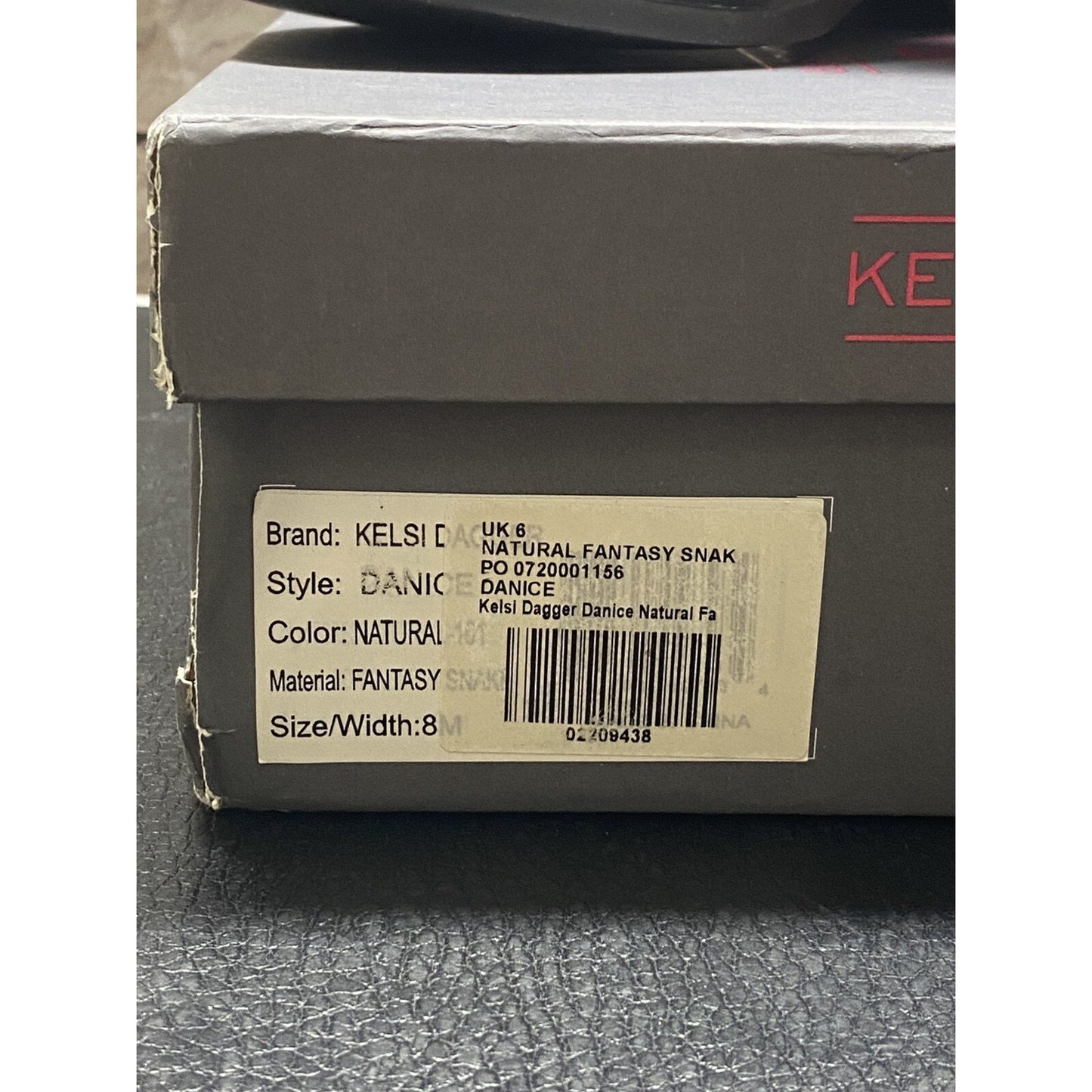 Kelsi Dagger Fantasy Snake Danice 8M Womens Boots