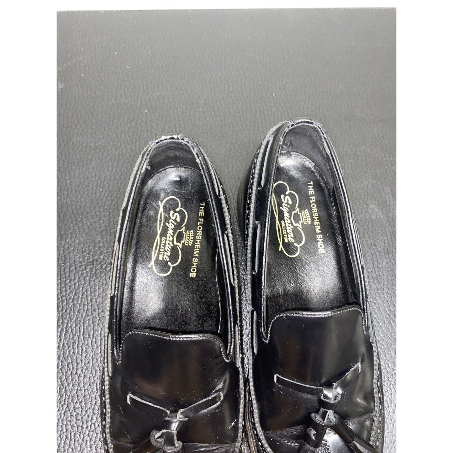 Florsheim Shoe Signature Collection Men’s Black Sz 8.5D Dress Shoes