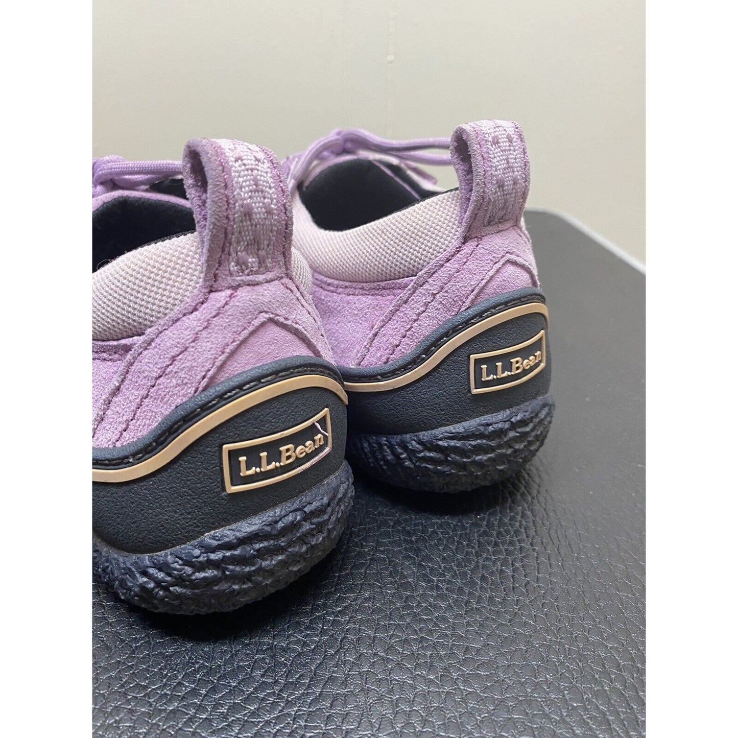 L.L. Bean Lavender Suede Hiking Walking Outdoor Waterproof Boots Women's Sz 5
