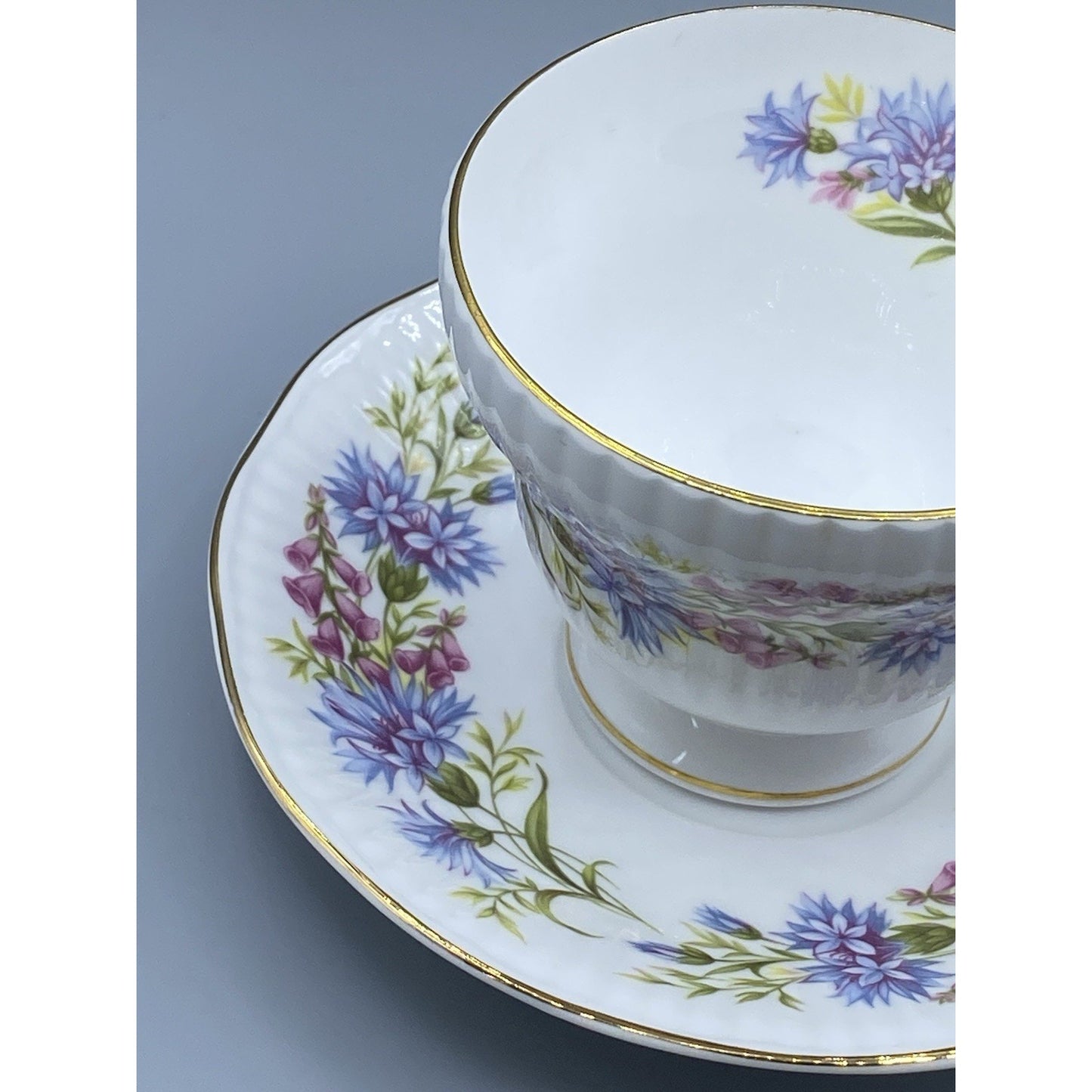 Rosinas Queens Wild Flowers Teacup & Saucer Set