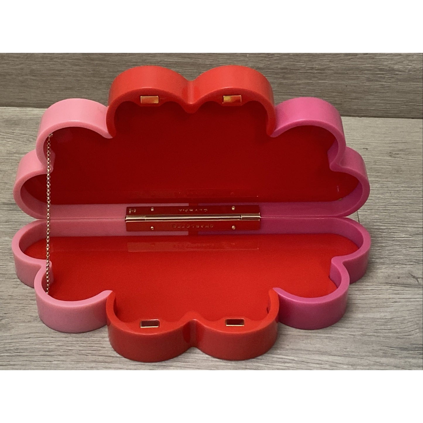 Rare Polaroid Special Project “Cupid” Purse Layered Heart Charlotte Olympia