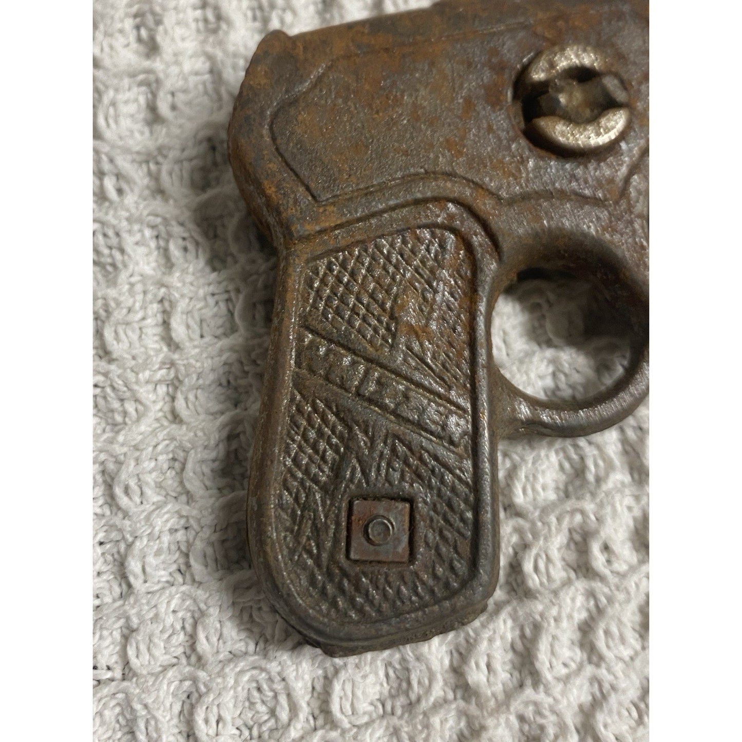 RARE KENTON WHIZZER CRANK TYPE CAP GUN GATLING TYPE TOY GUN PARTS/REPAIR