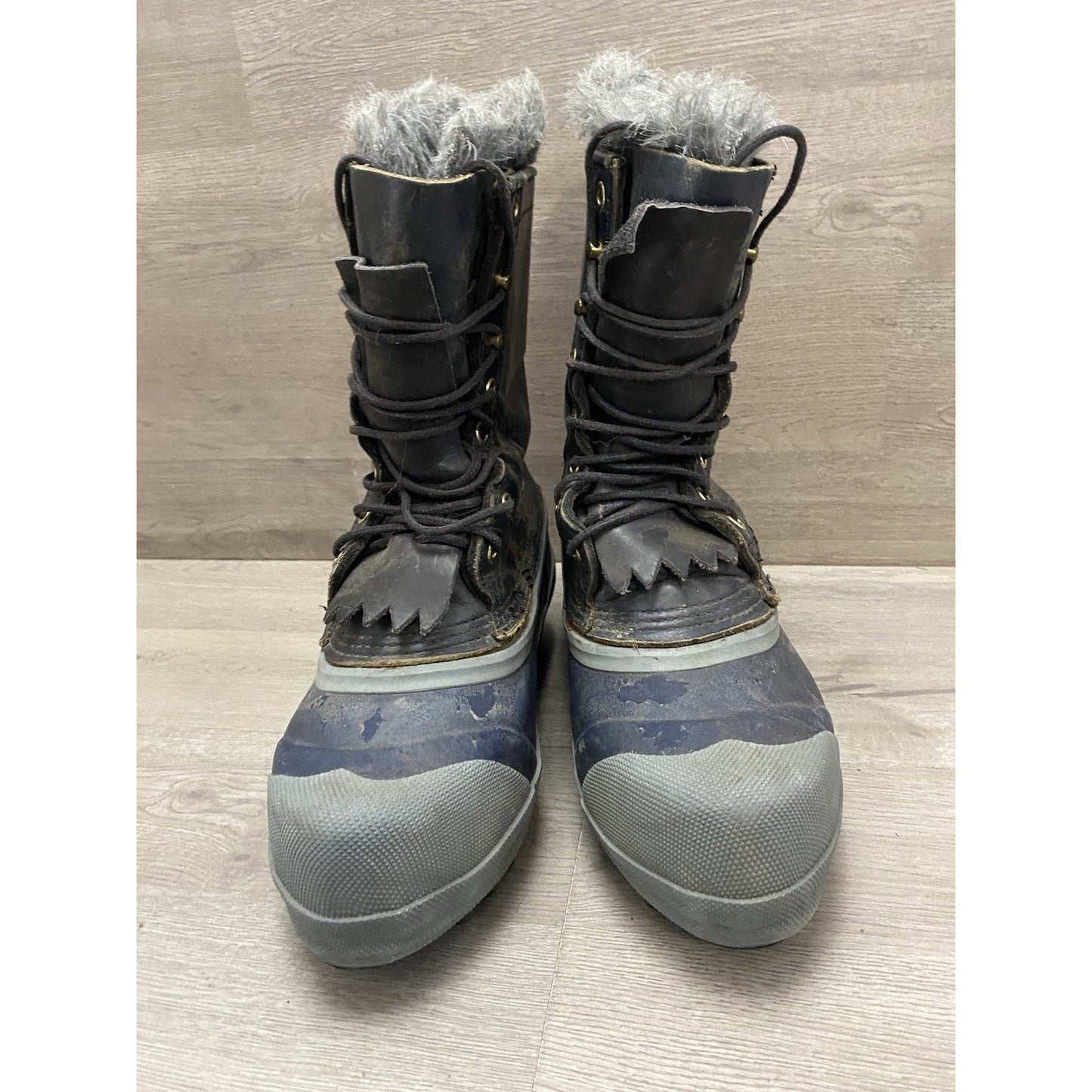 White’s Snow Cat Pac Boots Insulated Leather Rubber Mens 9 Arctic Expedition