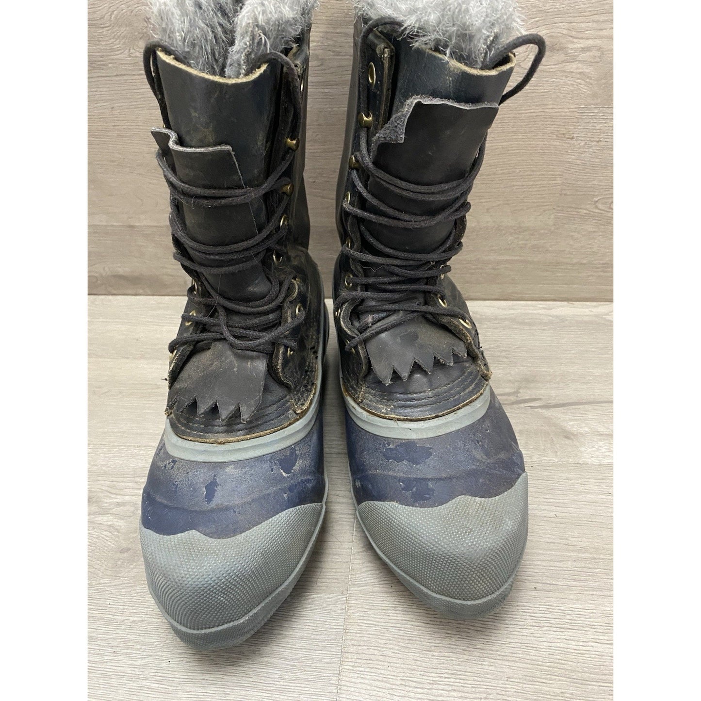 White’s Snow Cat Pac Boots Insulated Leather Rubber Mens 9 Arctic Expedition
