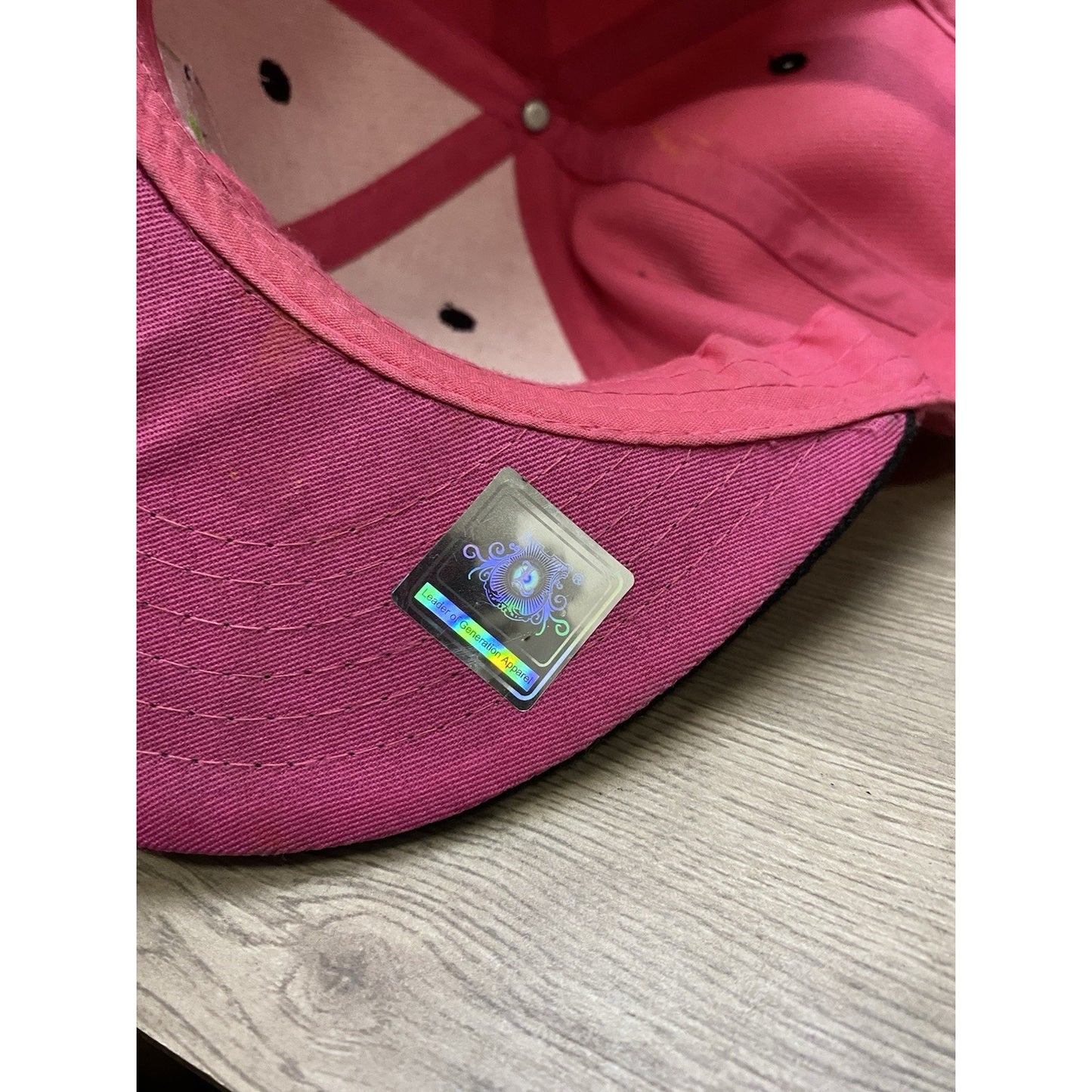 2015 SEAHAWKS Champions Hat Seattle Black Hot Pink Women's