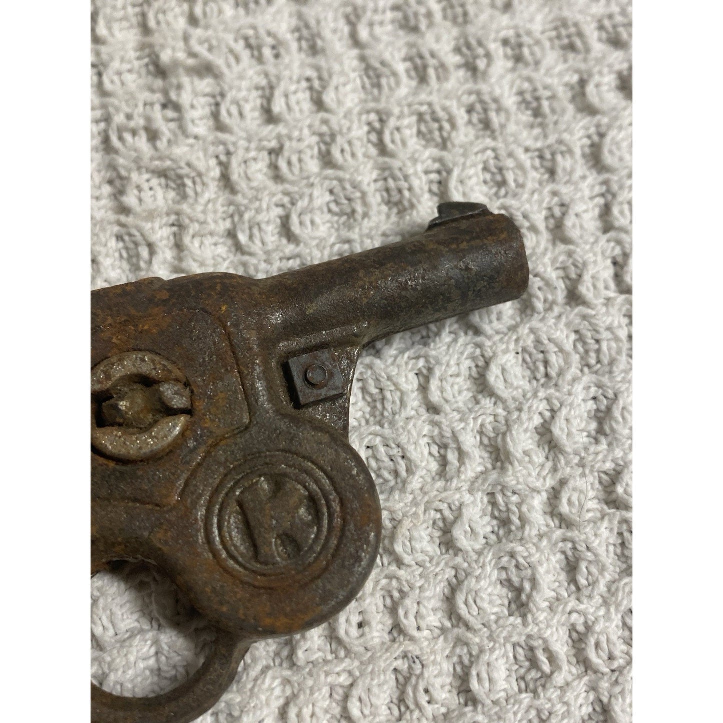 RARE KENTON WHIZZER CRANK TYPE CAP GUN GATLING TYPE TOY GUN PARTS/REPAIR