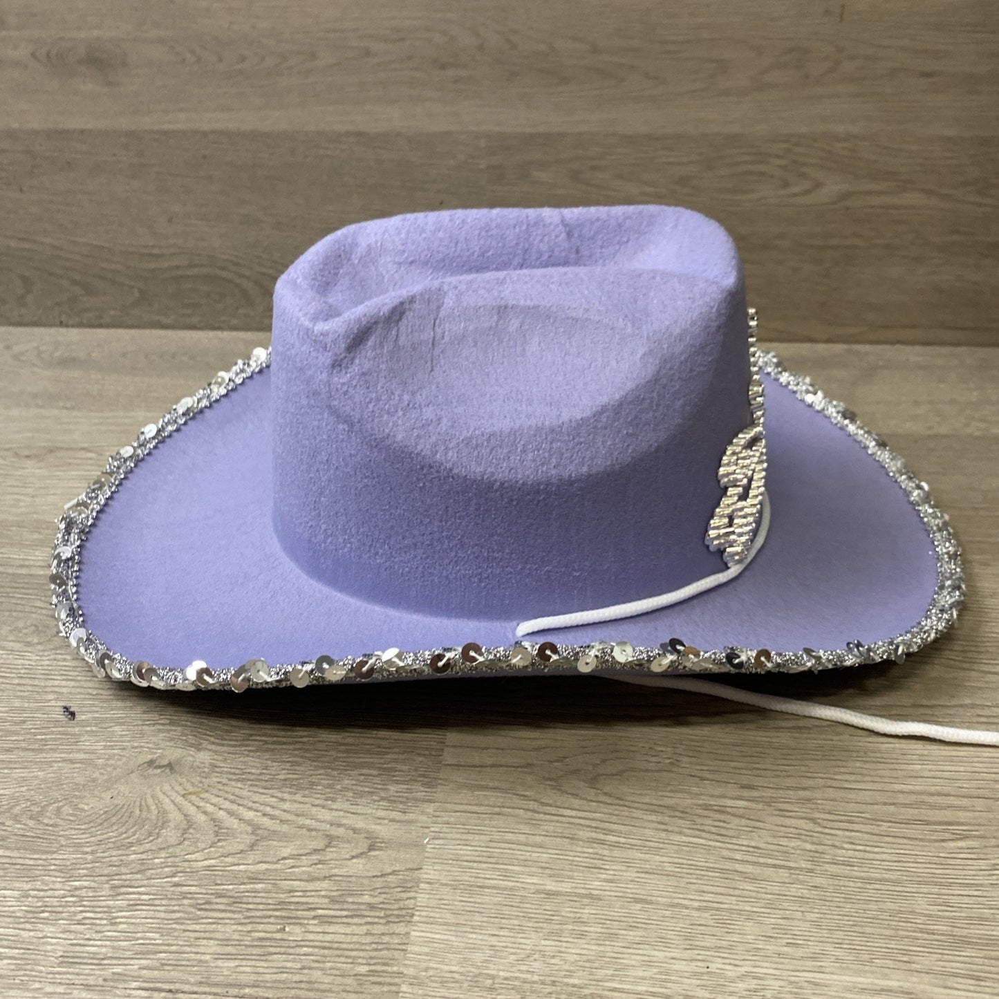 New Girls Purple Princess Fancy Sequence Cowgirl Hat Replicas by Parris