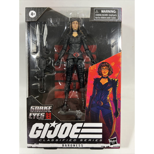 G.I. Joe Classified Snake Eyes: GI Joe Origins Baroness Action Figure NIB
