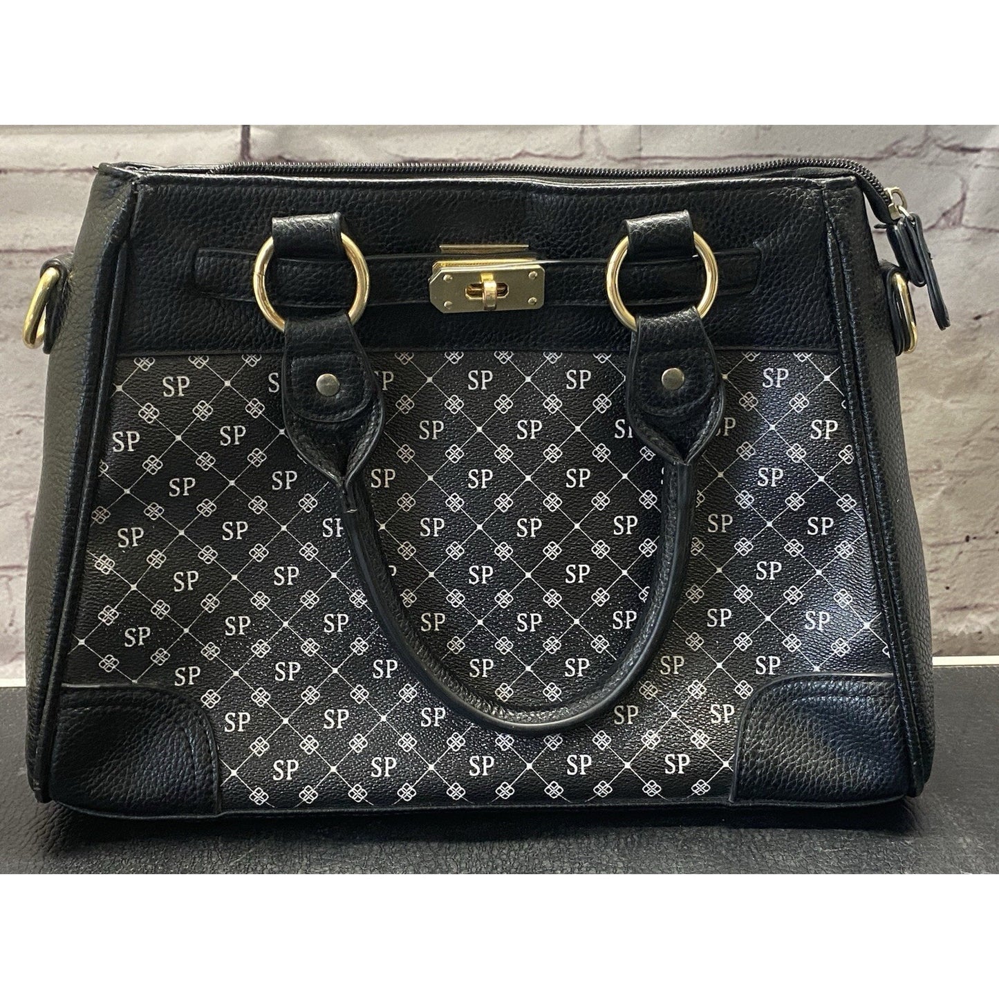The Danbury Mint Hangbag Initial Purse “SP” Initials
