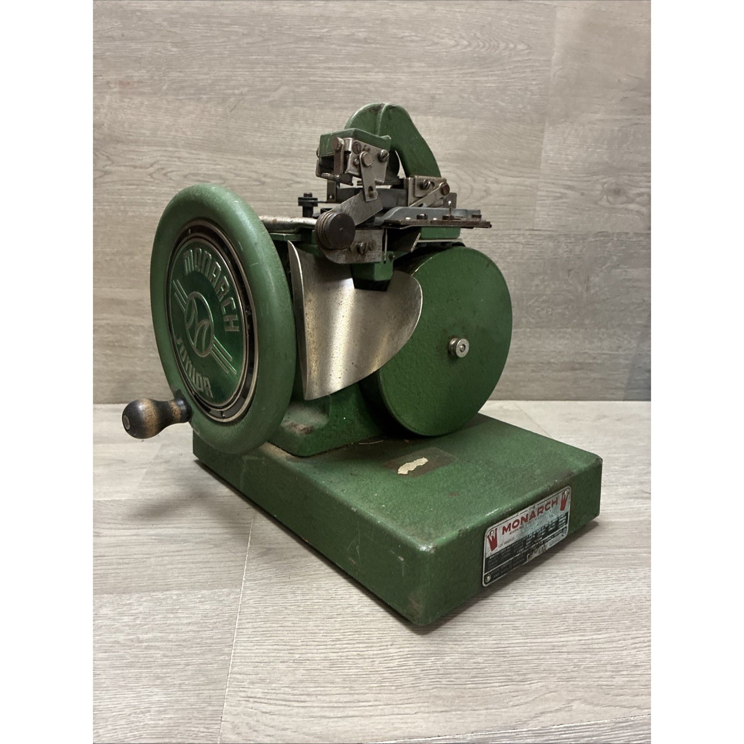 Vintage Monarch Marking System "Junior Monarch" Ticket Pricing Machine