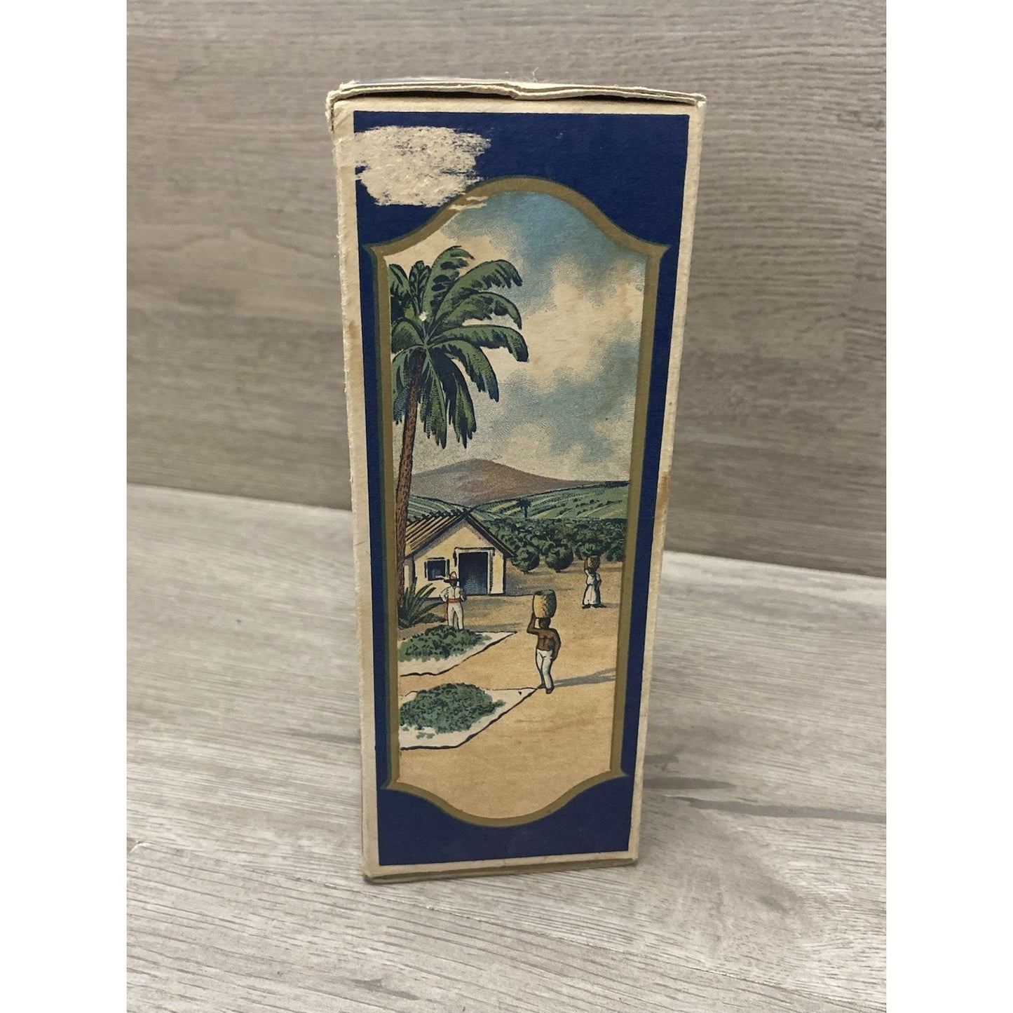 Rare Vintage Gold Band Coffee Can Box 1LB Howson Coffee Co Silver Creek NY