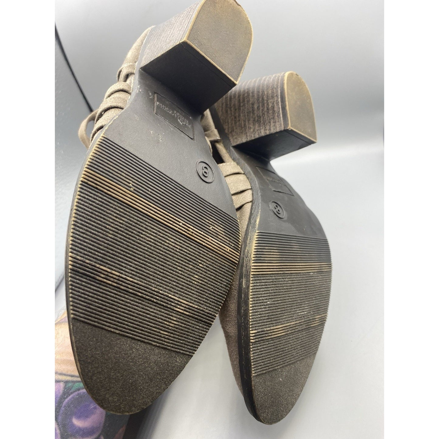 Fergalicious by Fergie Jillie Booties, Women's Size8 Brown