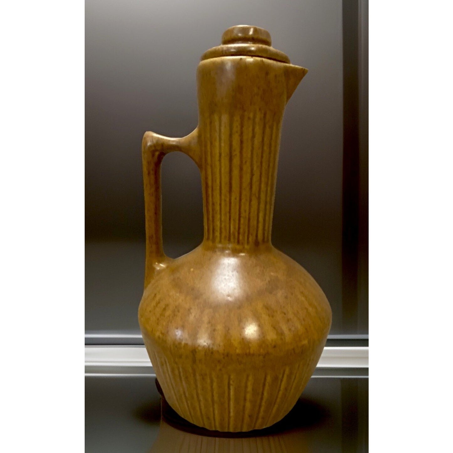Western-Monmouth Coffee Carafe + Lid 11.25" Tall MCM Mid-Century Modern 1950's