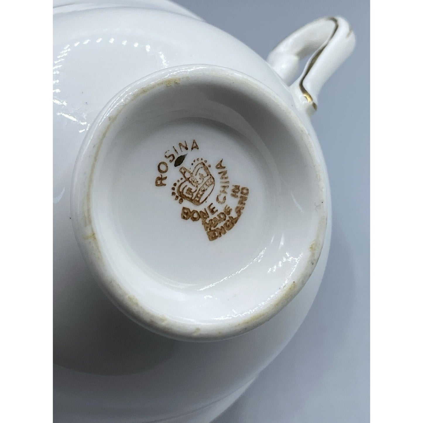 Rosina Pink Border Teacup and Saucer Set