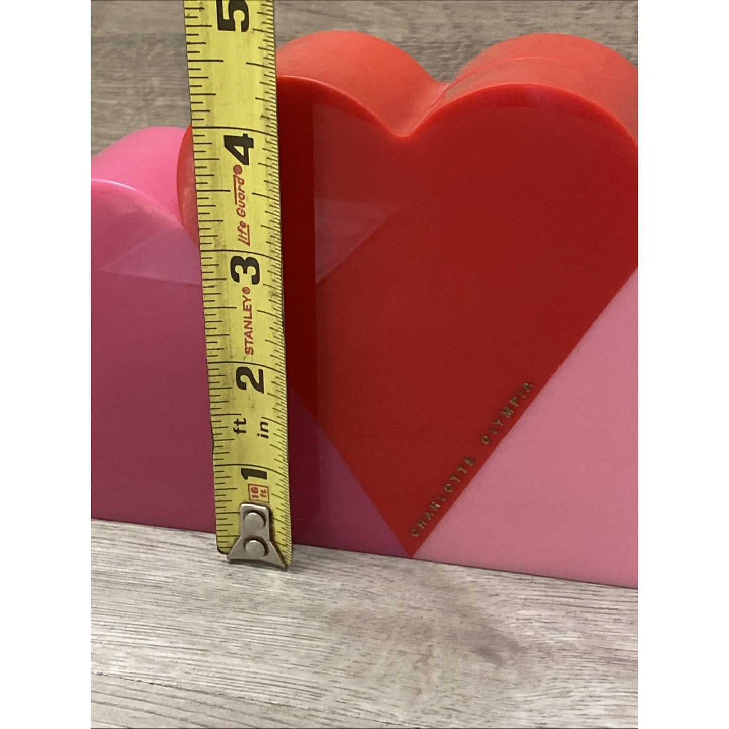 Rare Polaroid Special Project “Cupid” Purse Layered Heart Charlotte Olympia