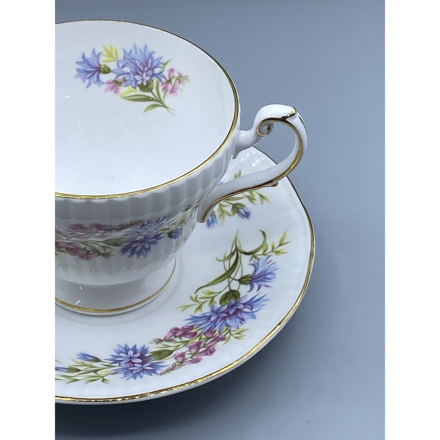 Rosinas Queens Wild Flowers Teacup & Saucer Set