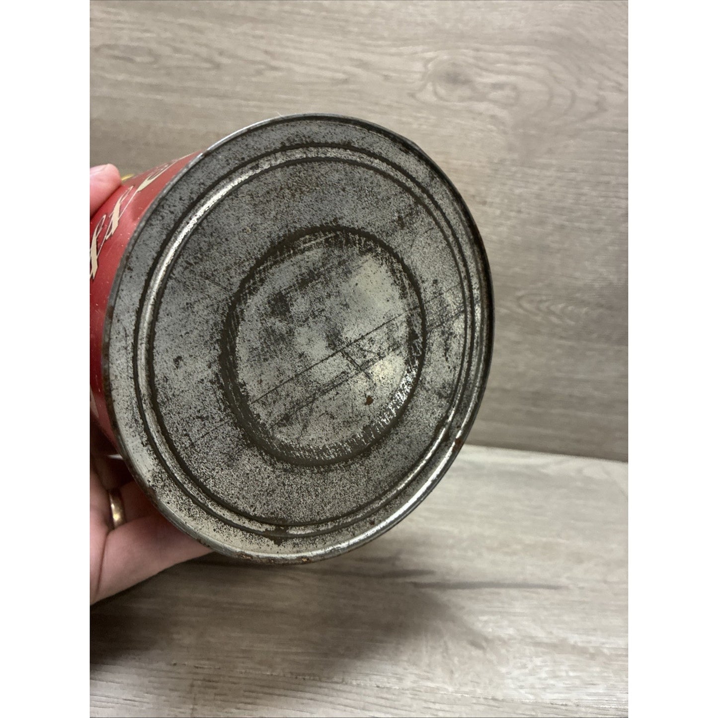 VINTAGE NASH`S TOASTED COFFEE CAN 2 POUNDS 2LB TIN W: LID VACUUM PACKED