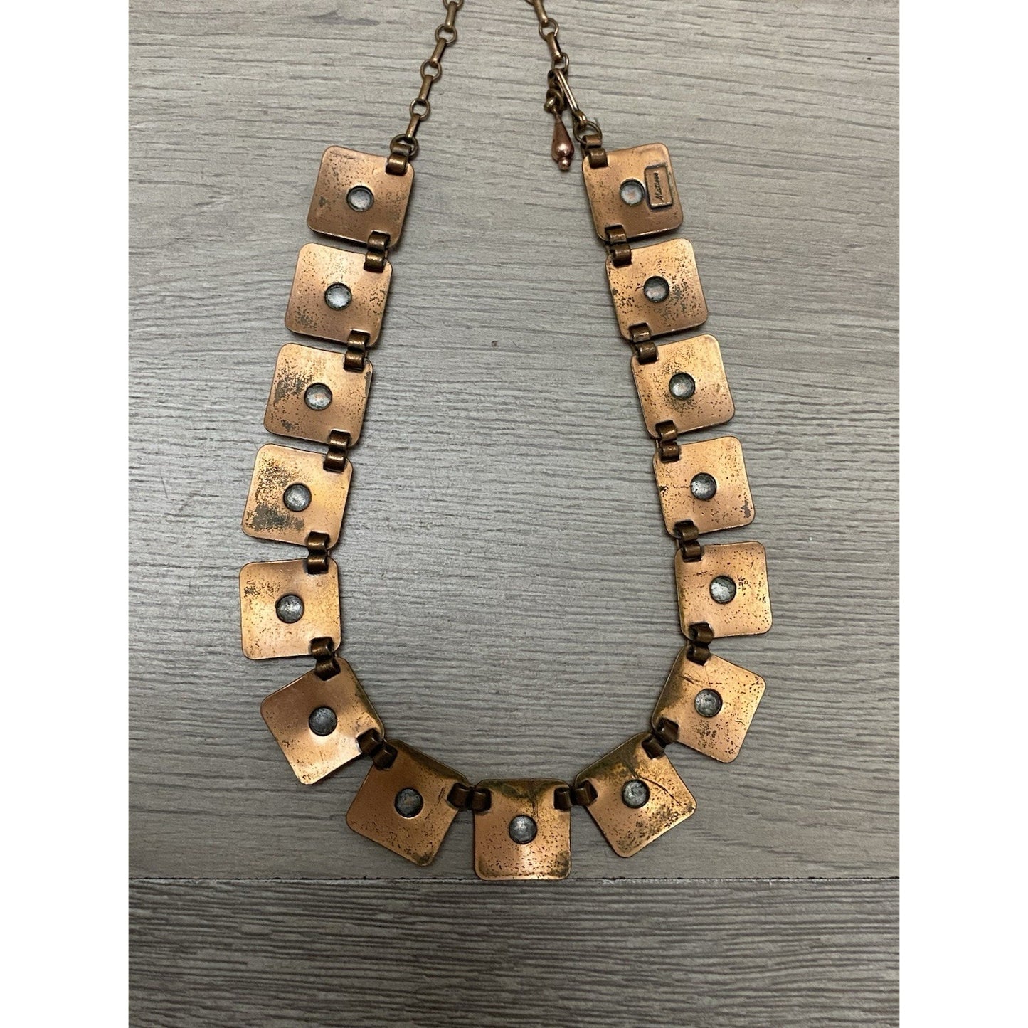 RENOIR MATISSE Enamel Splatter Choker Necklace & Earrings Set