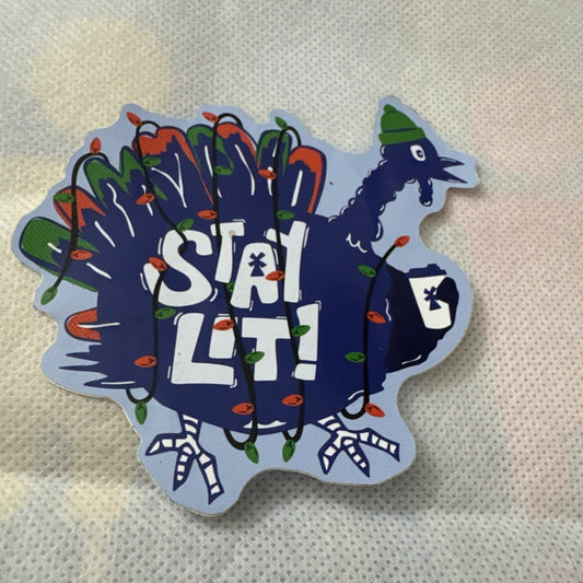 DUTCH BROS COFFEE November 2024 "Stay Lit" Sticker (NEW)