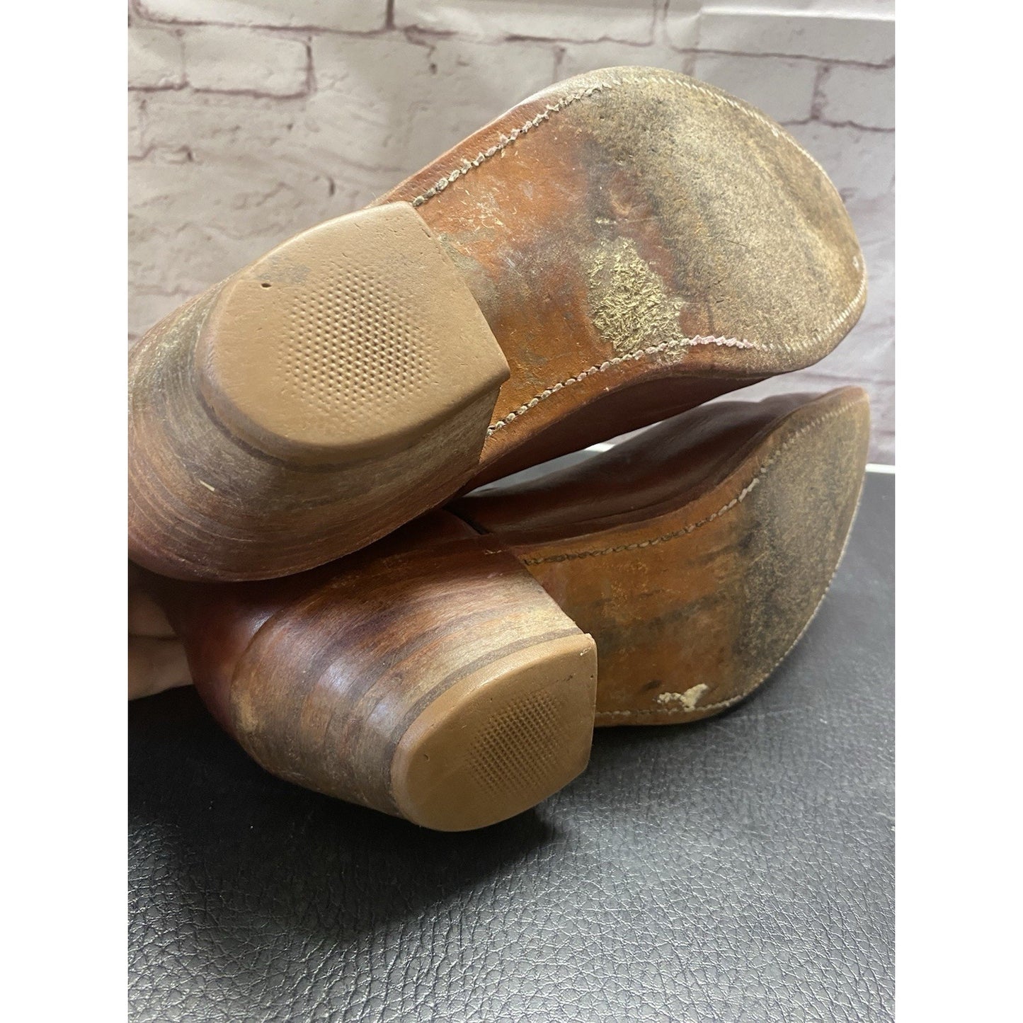 Vintage Frye Cowboy Boots Very Good Condition #2350 Made In USA 9.5D