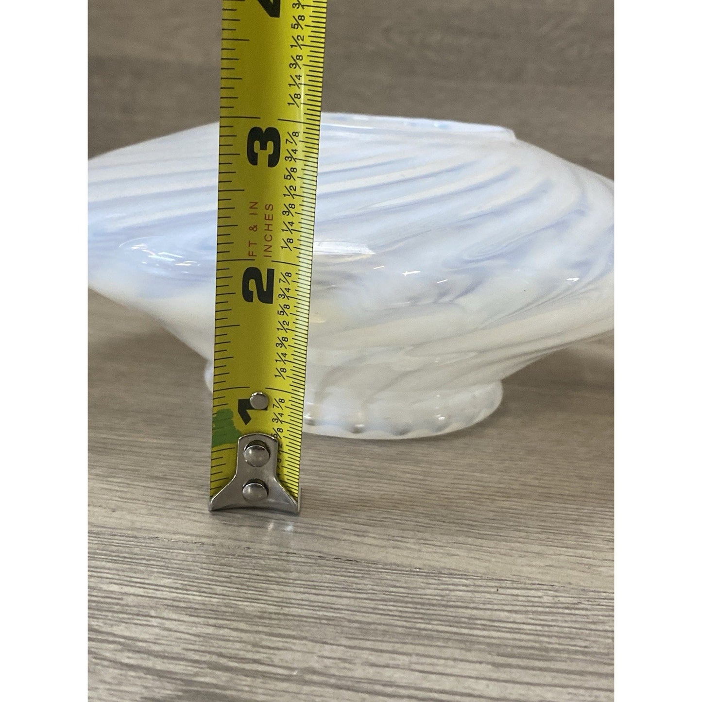 Vintage Fenton Spiral Optic Rose Bowl Vase
