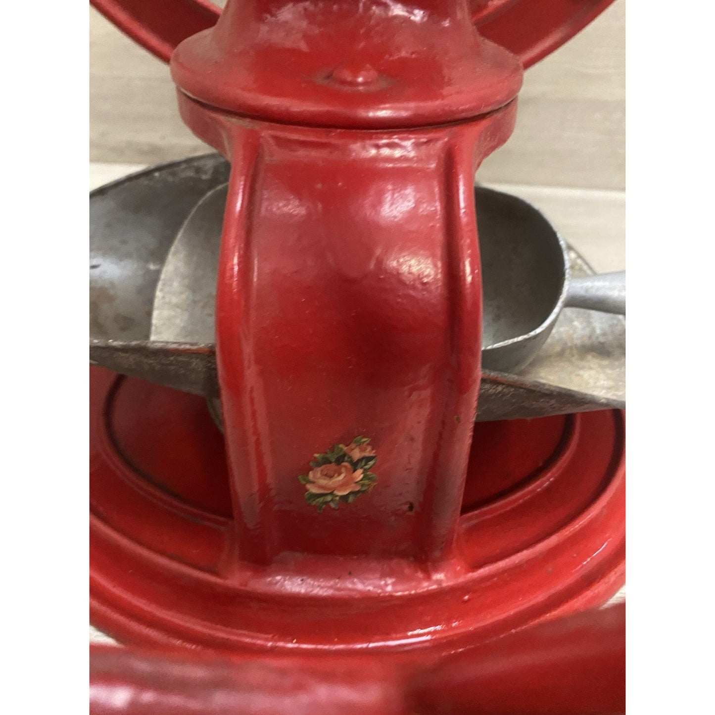 ANTIQUE FAIRBANKS MORSE & CO COFFEE GRINDER 1887 LARGE 27" TALL CAST IRON #7
