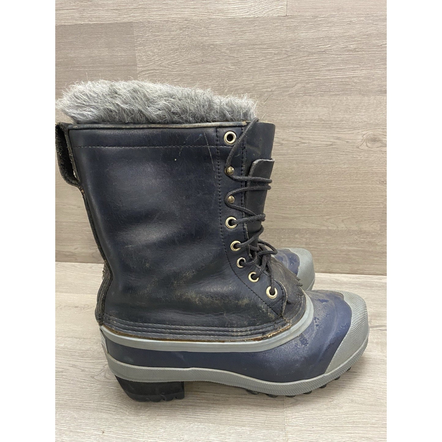 White’s Snow Cat Pac Boots Insulated Leather Rubber Mens 9 Arctic Expedition
